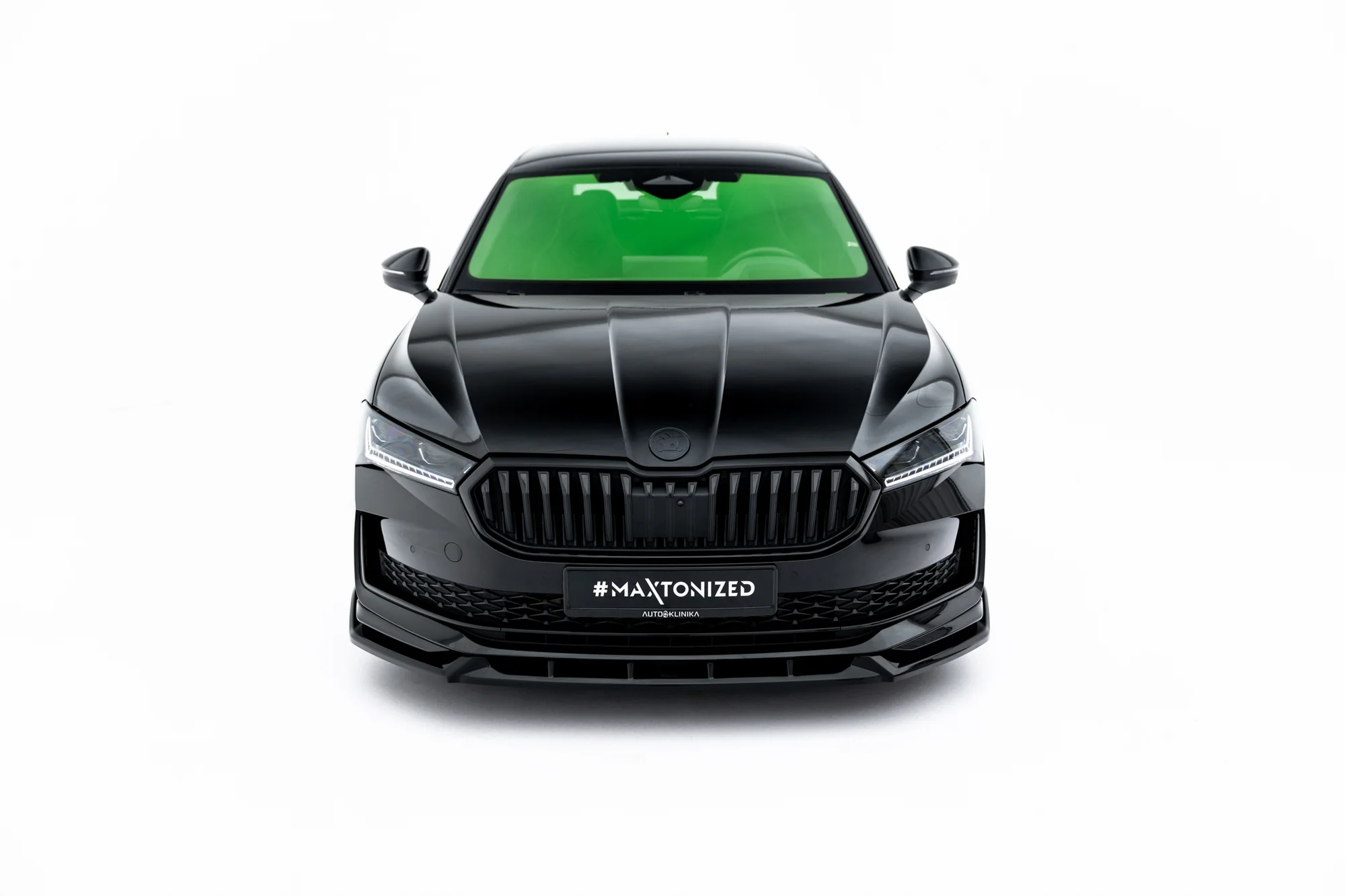 Splitter Przedni V.2 Skoda Superb Sportline Mk4 - Image 3