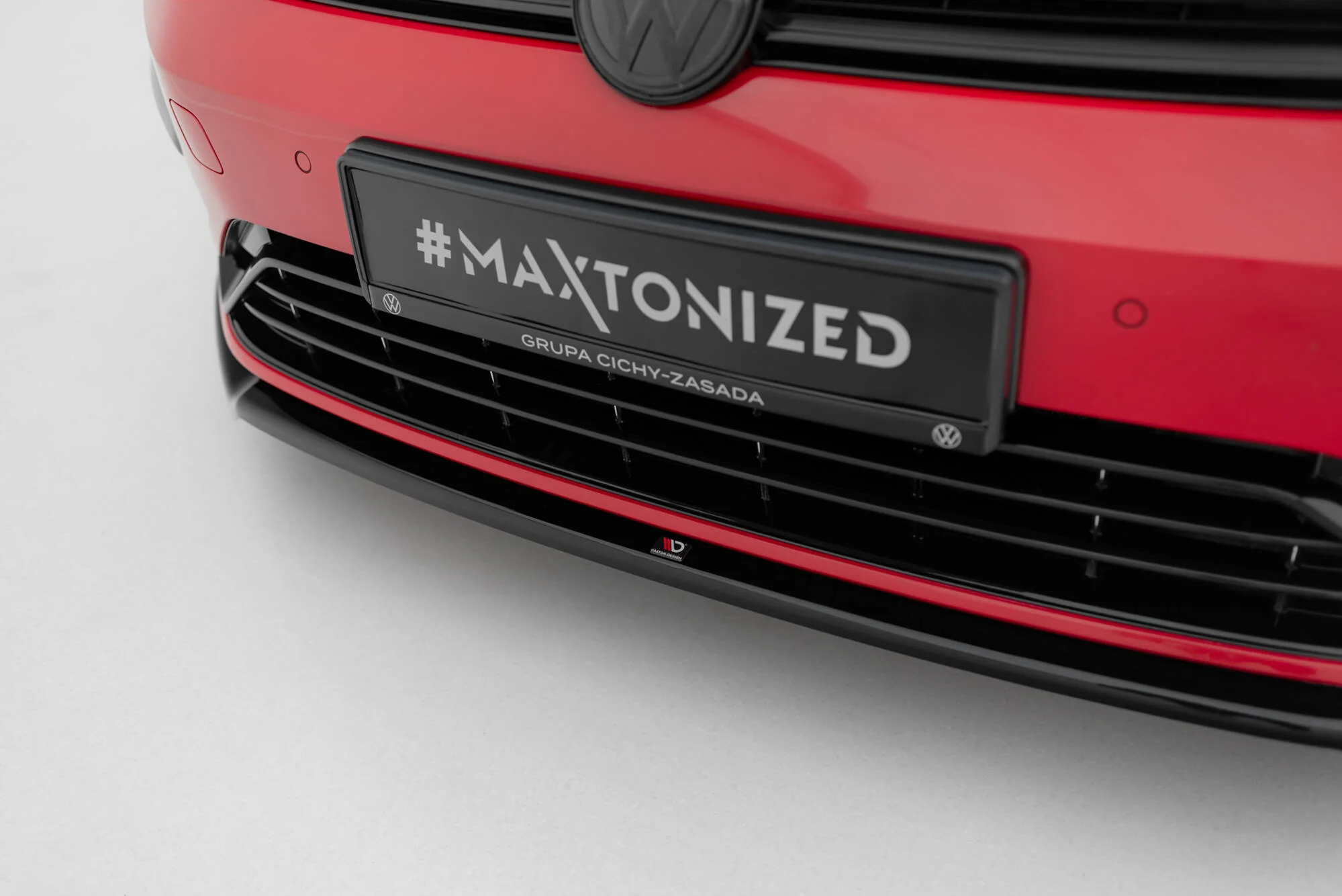 Splitter Przedni V.2 Volkswagen Golf R / R-Line Mk7 Facelift - Image 3
