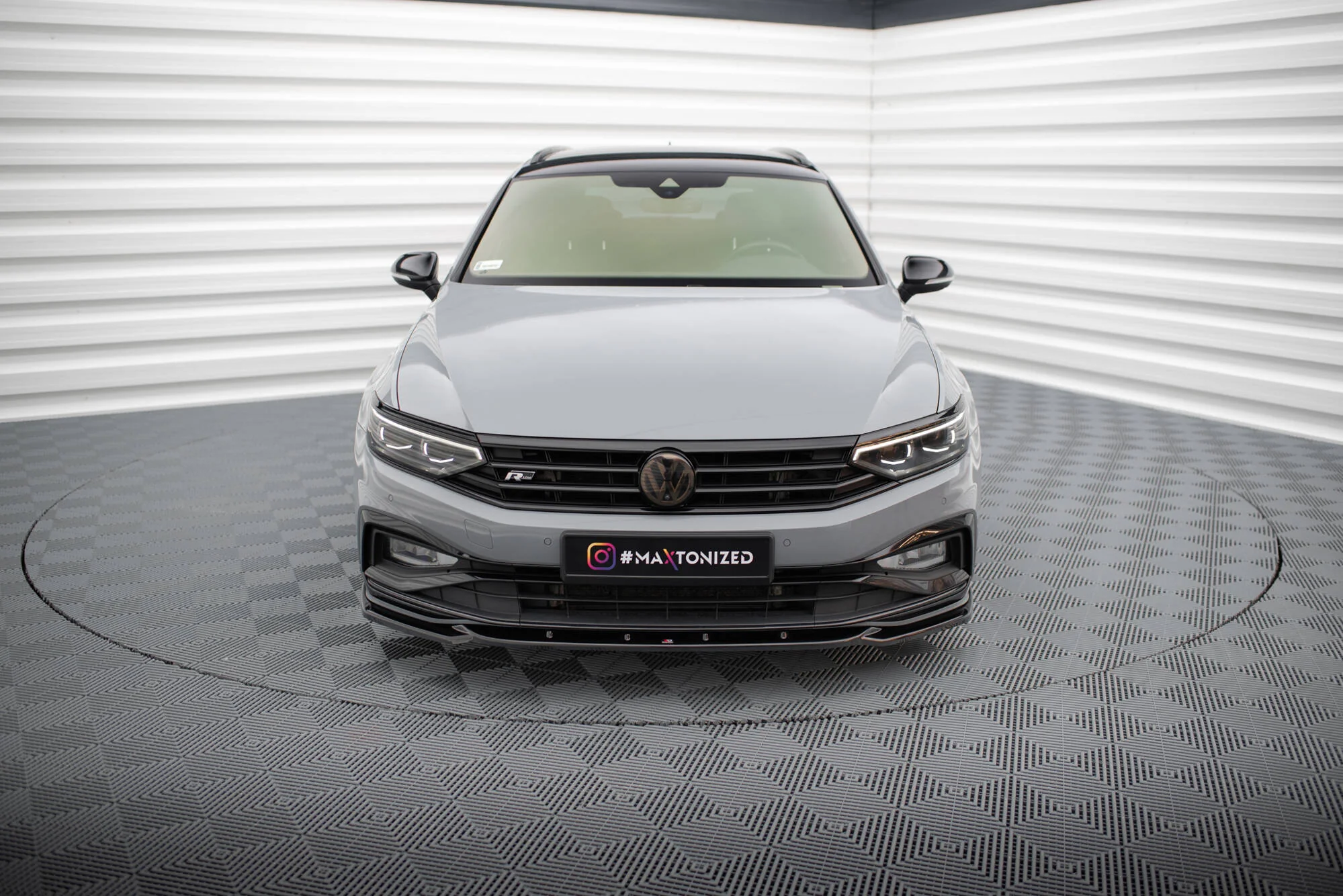 Splitter Przedni V.2 Volkswagen Passat R-Line B8 Facelift - Image 2