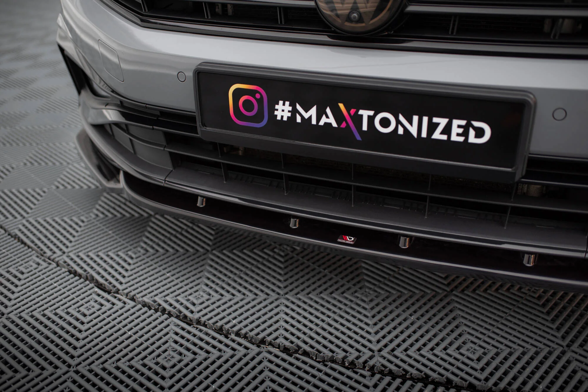 Splitter Przedni V.2 Volkswagen Passat R-Line B8 Facelift - Image 3