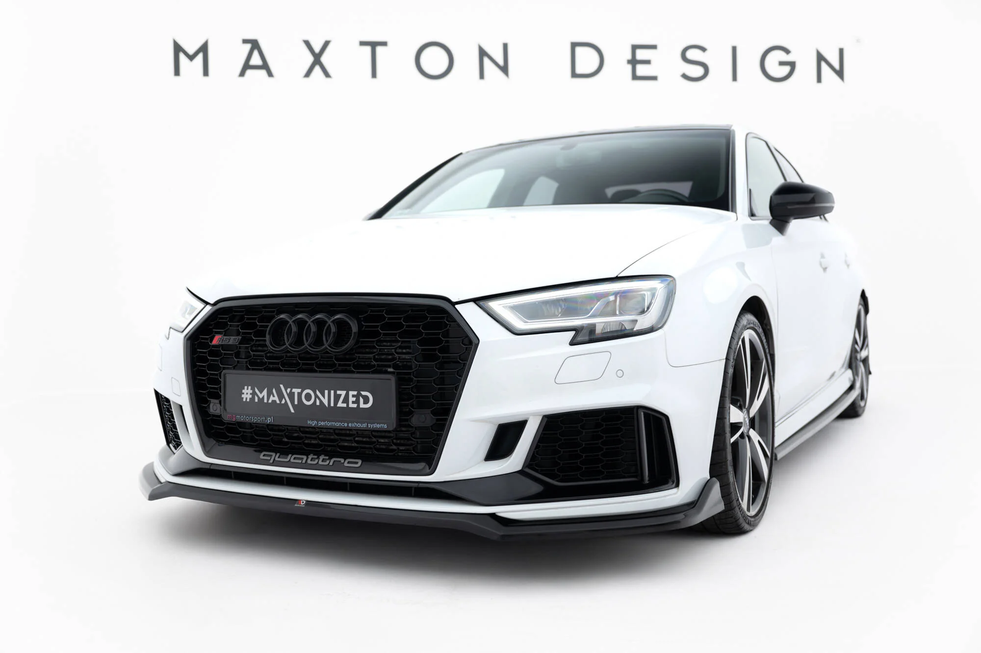 Splitter Przedni V.4 Audi RS3 Sedan 8V Facelift