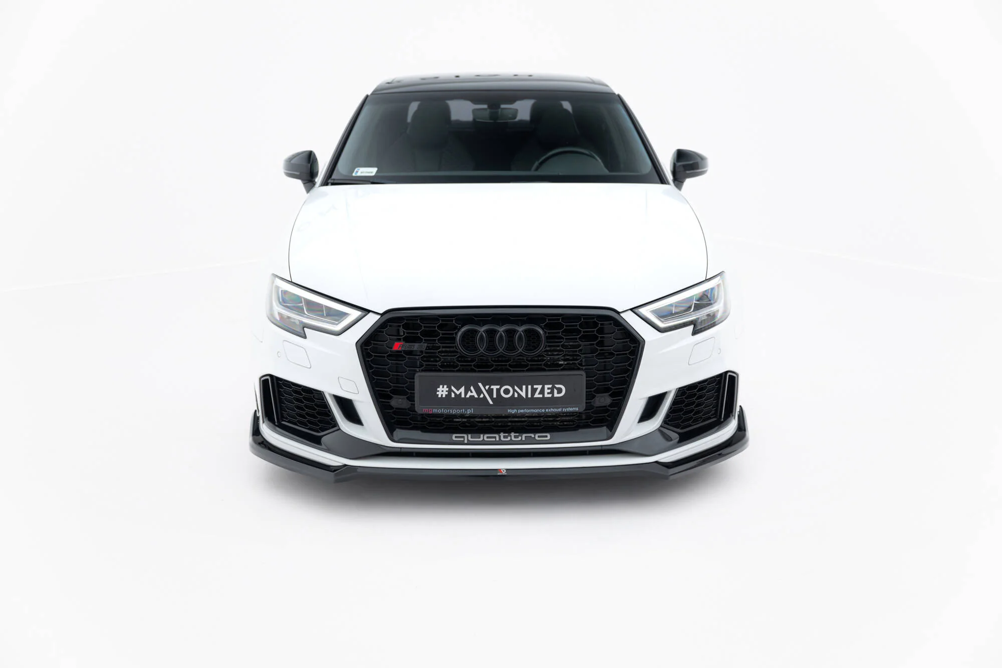 Splitter Przedni V.4 Audi RS3 Sedan 8V Facelift - Image 2