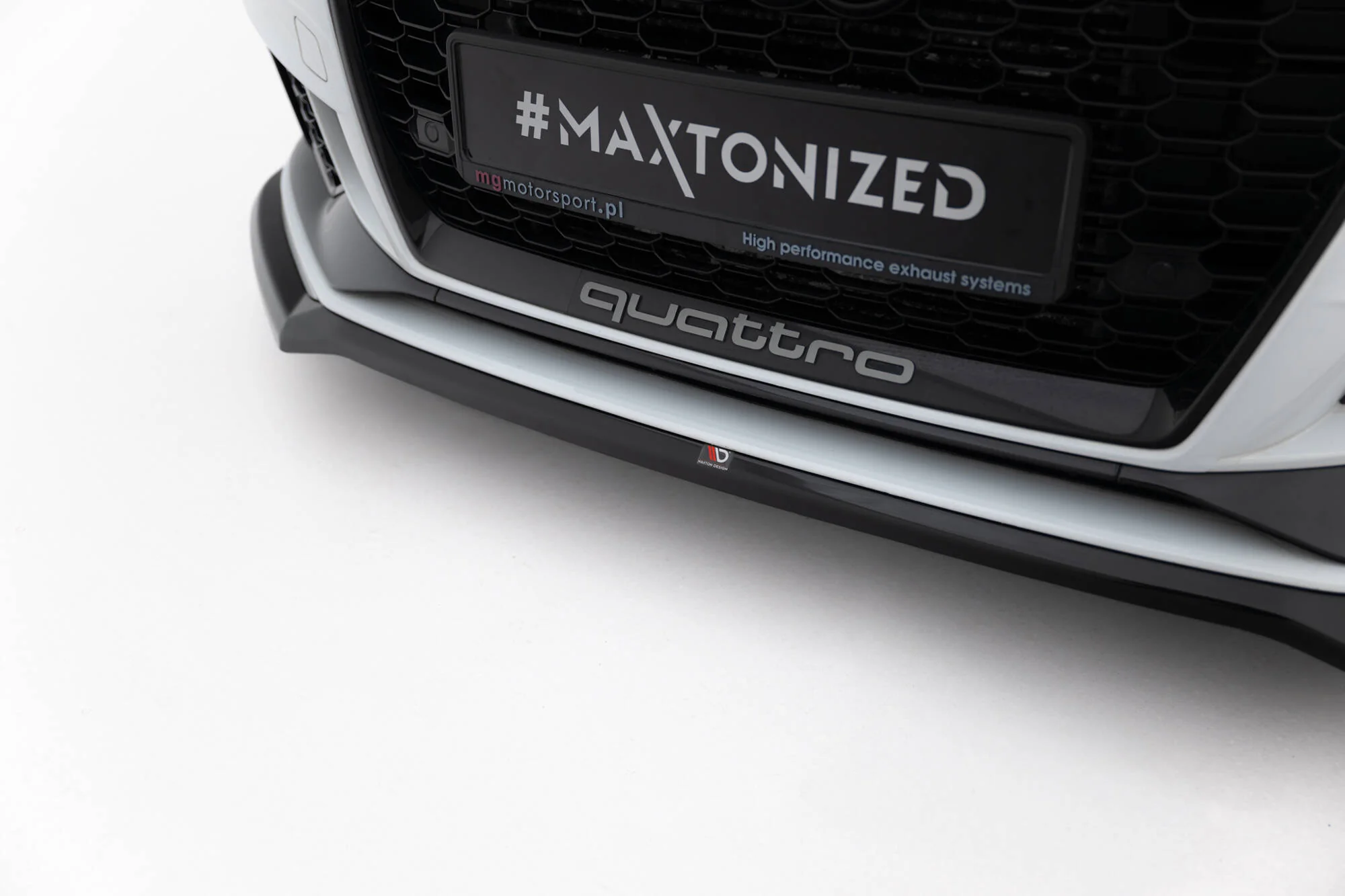 Splitter Przedni V.4 Audi RS3 Sedan 8V Facelift - Image 3