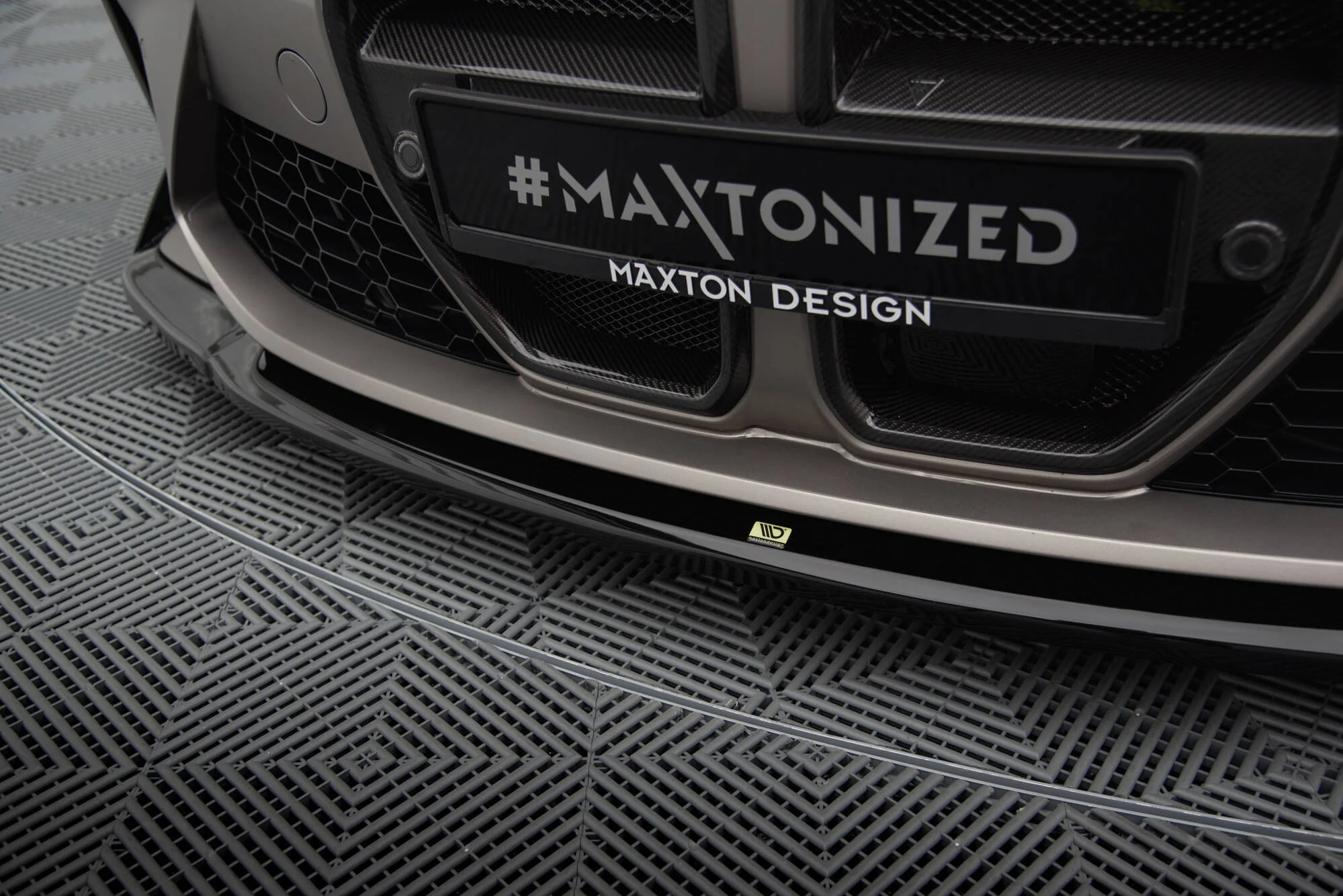 Splitter Przedni V.4 CSL Look BMW M4 G82 / G82 Facelift - Image 3