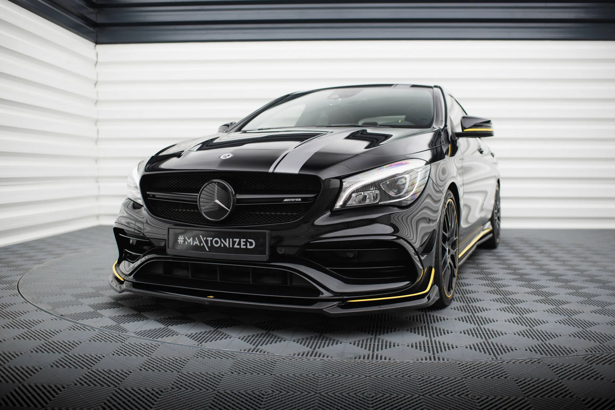 Splitter Przedni V.4 Mercedes-AMG CLA 45 Aero C117 Facelift