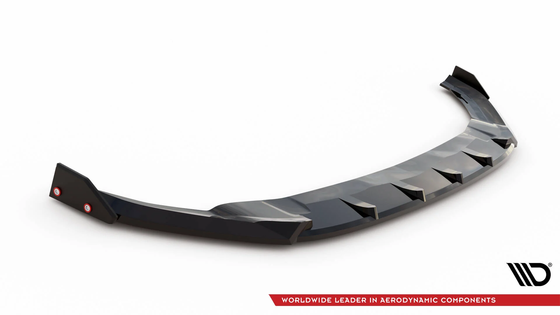 Splitter Przedni V.5 + Flaps Volkswagen Golf R / R-Line Mk7 - Image 5