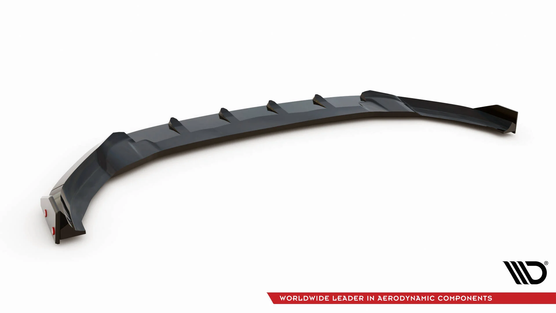 Splitter Przedni V.5 + Flaps Volkswagen Golf R / R-Line Mk7 - Image 6