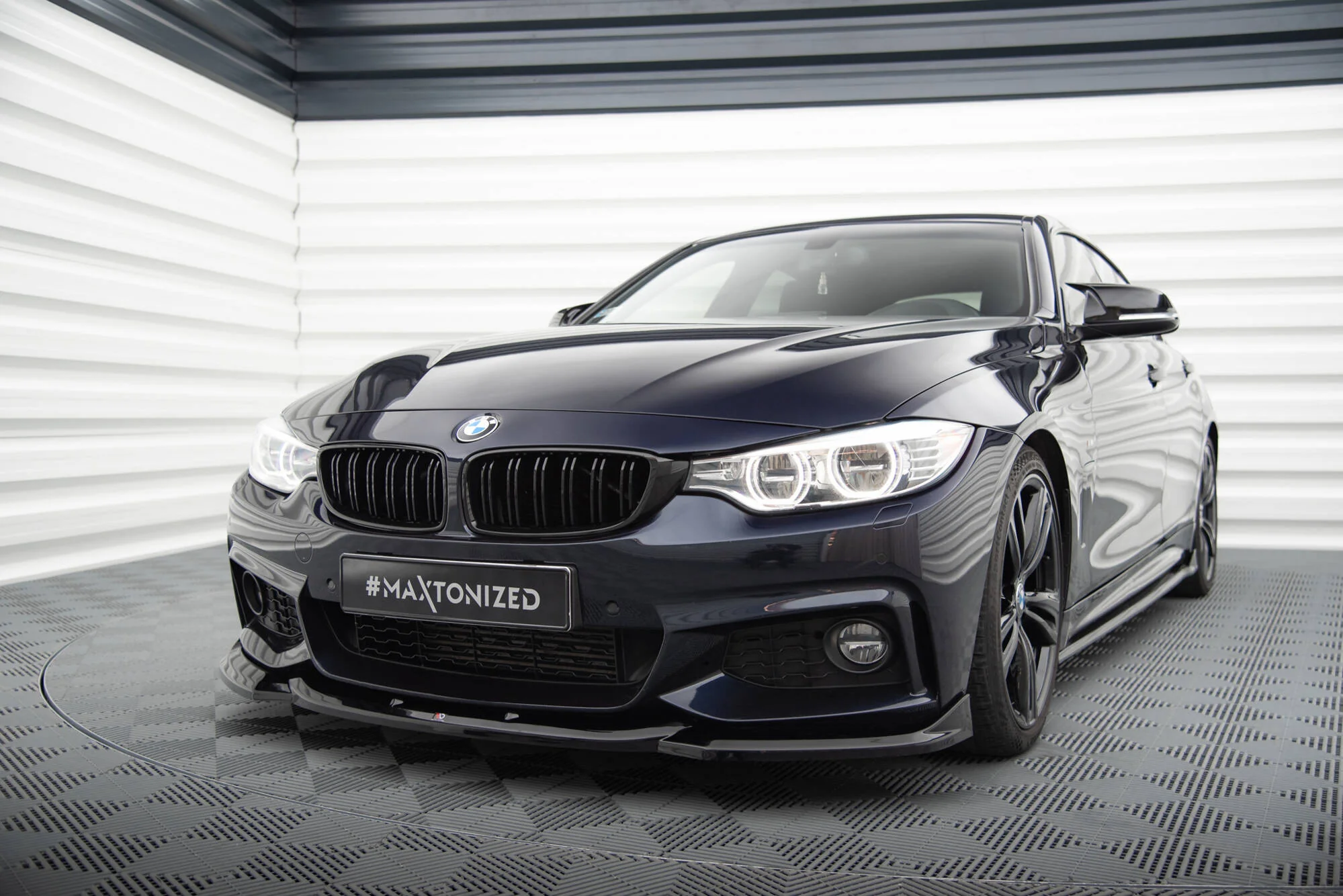 Splitter Przedni V.6 BMW 4 Coupe / Gran Coupe / Cabrio M-Pack F32 / F36 / F33