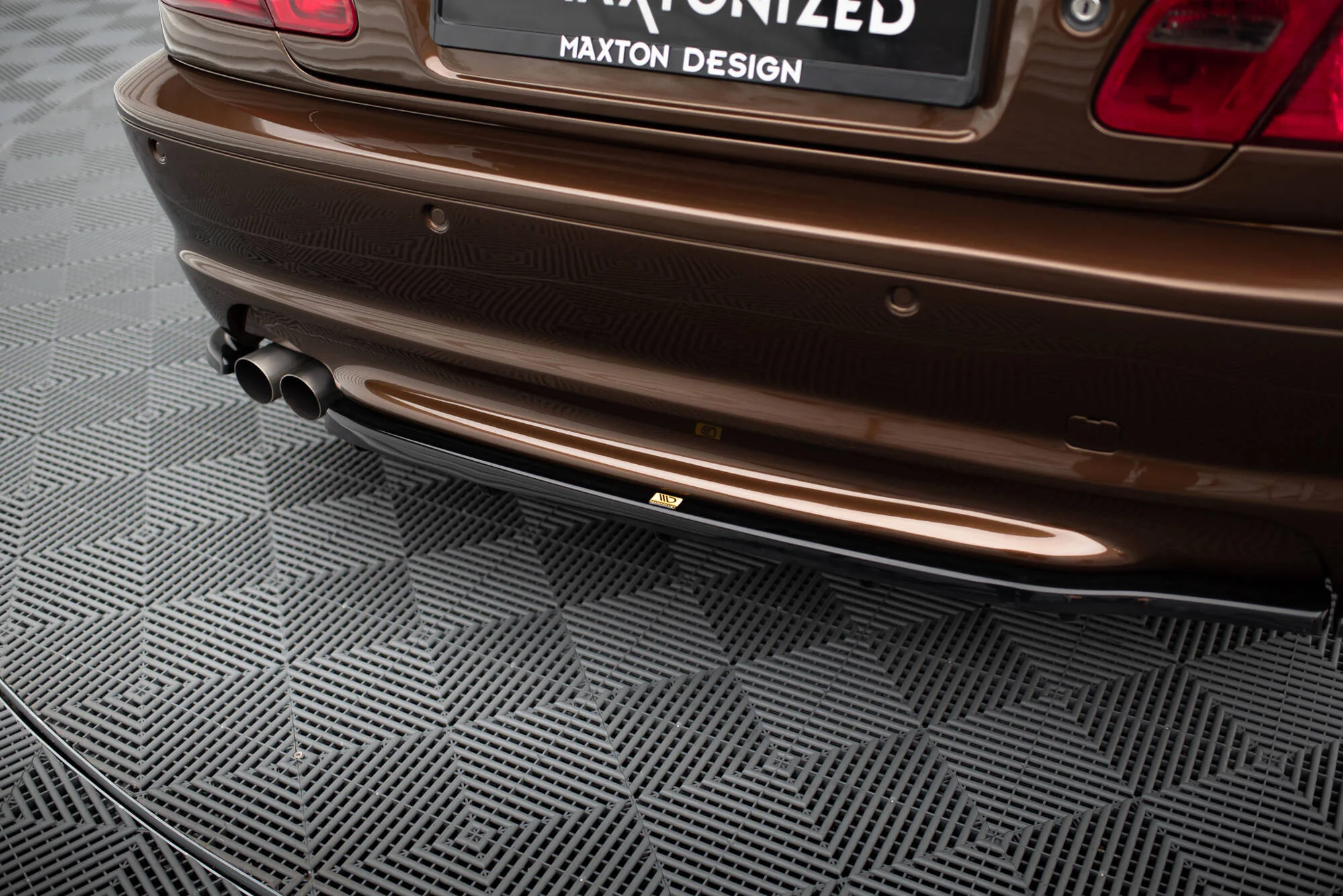 Splitter Tylny BMW 3 E46 M-Pack Coupe (Z dyfuzorem) - Image 3