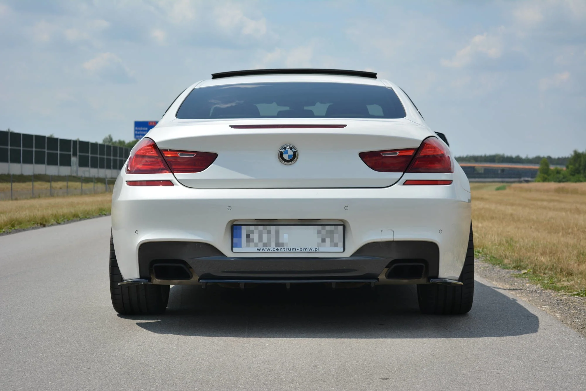 Splitter Tylny BMW 6 Gran Coupé M-Pack (Z dyfuzorem) - Image 6