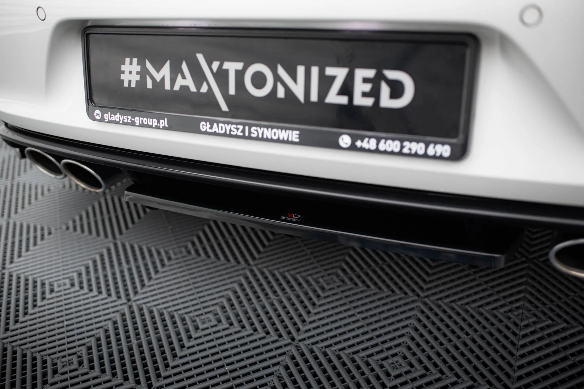 Splitter Tylny VW Golf 7 R (Z dyfuzorem) - Image 3