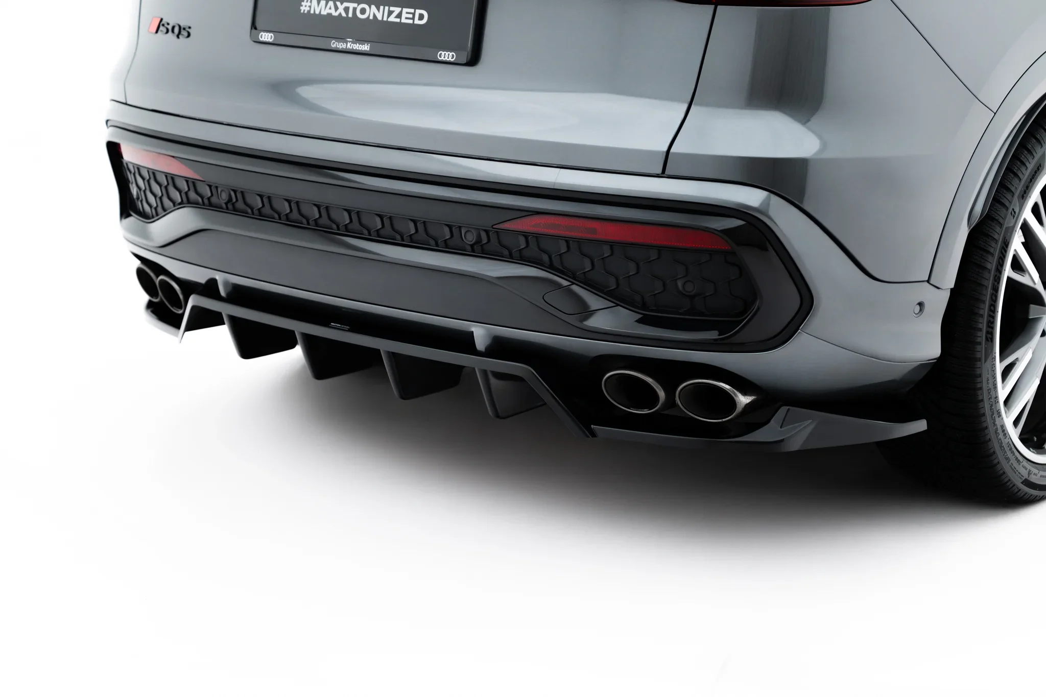 Splitter Tylny (Z Dyfuzorem) Audi SQ5 Sportback / SUV Mk3 - Image 7