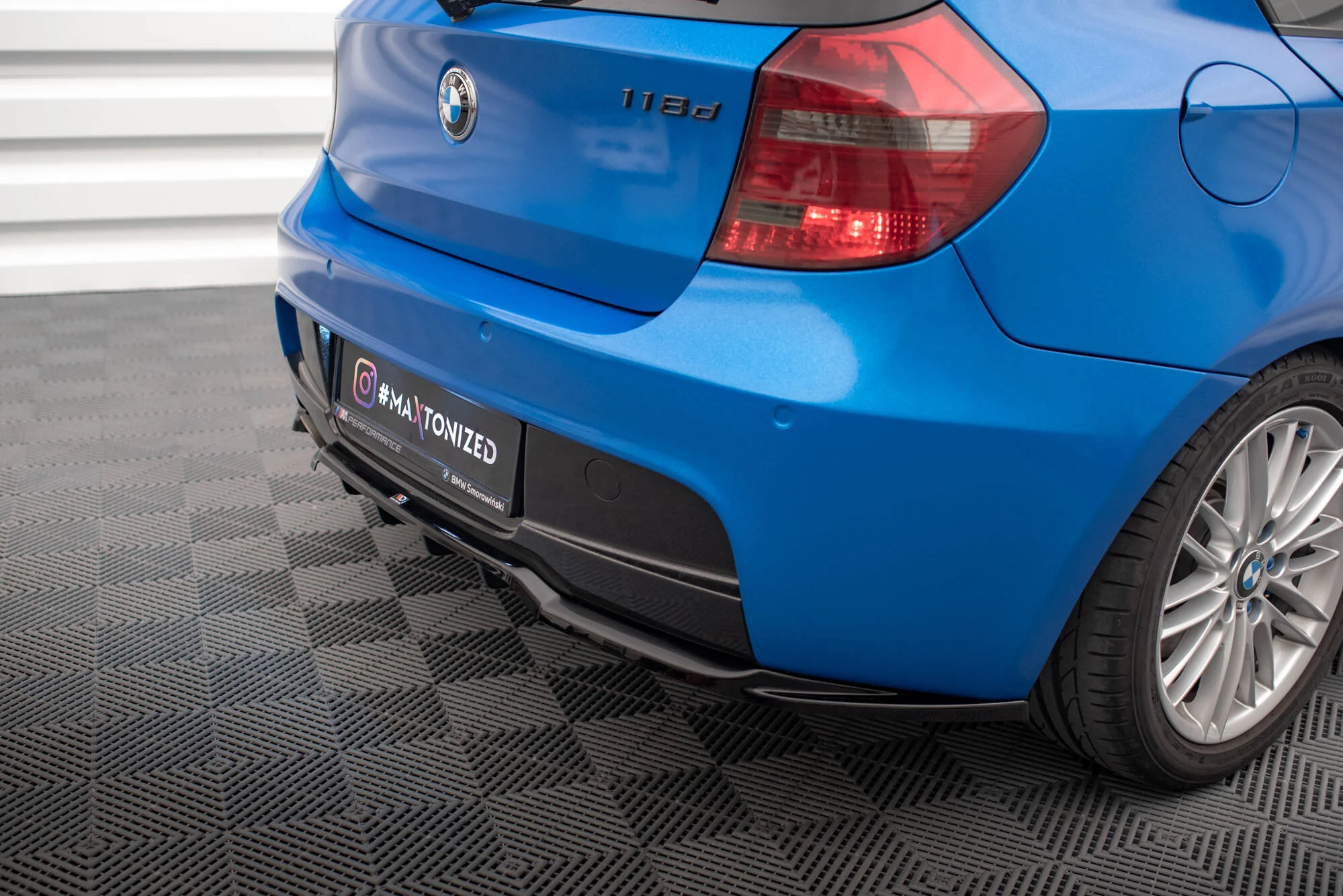 Splitter Tylny (Z Dyfuzorem) BMW 1 M-Pack E87 Facelift - Image 3