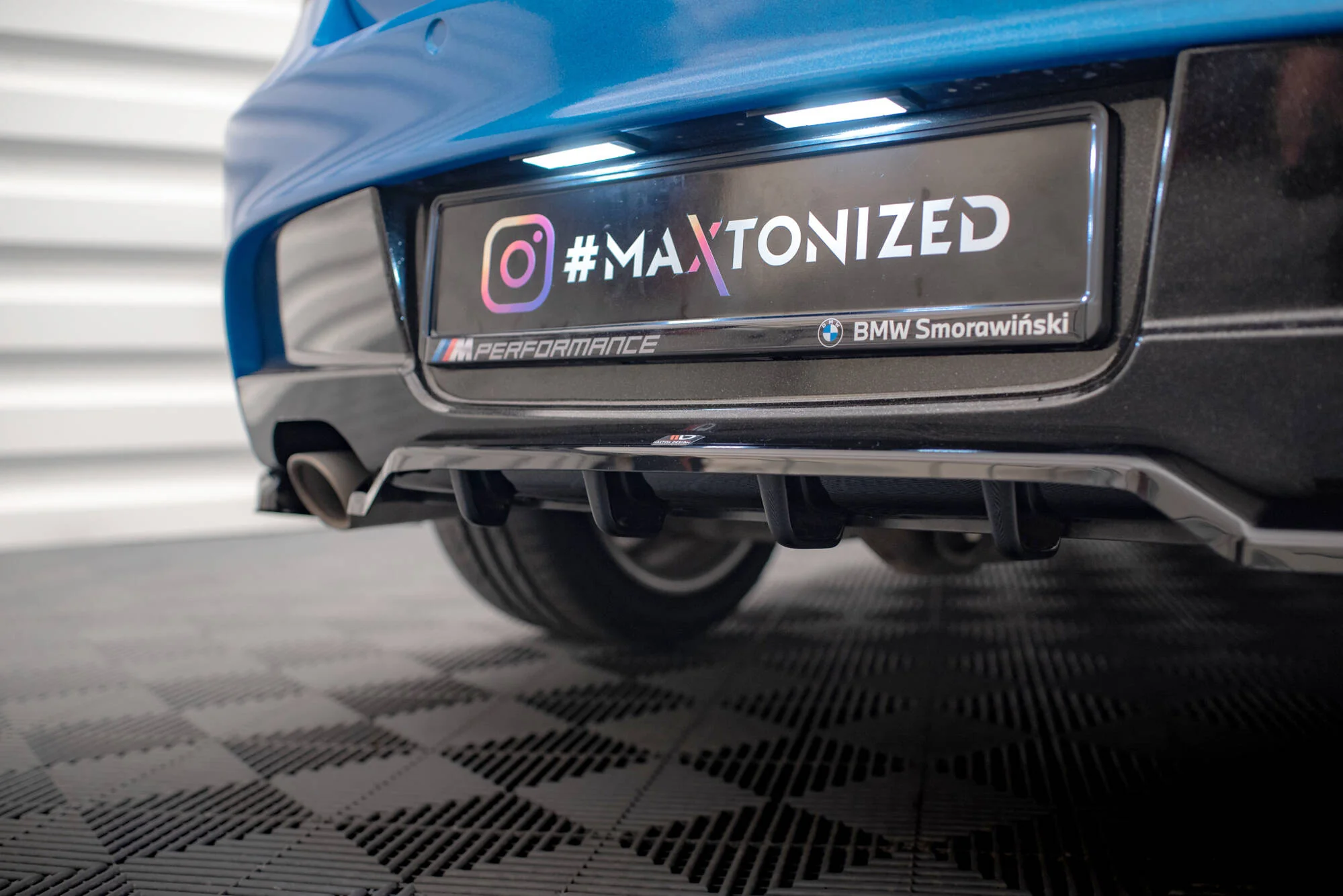 Splitter Tylny (Z Dyfuzorem) BMW 1 M-Pack E87 Facelift - Image 4