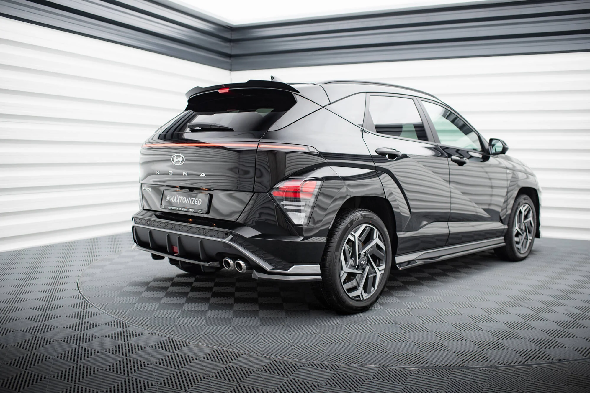 Splitter Tylny (Z Dyfuzorem) Hyundai Kona N-Line Mk2 - Image 2