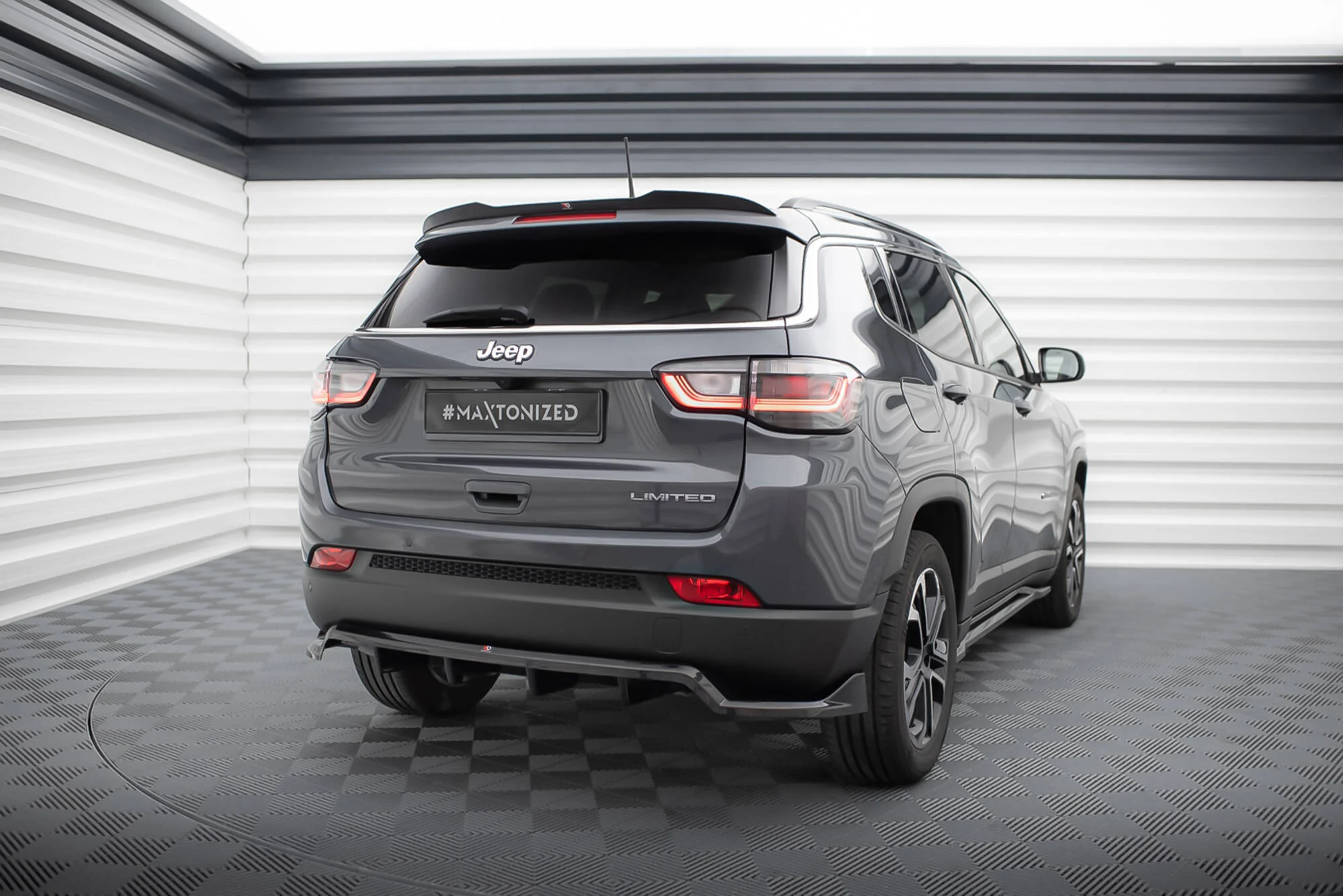 Splitter Tylny (Z Dyfuzorem) Jeep Compass Limited Mk2 Facelift - Image 2