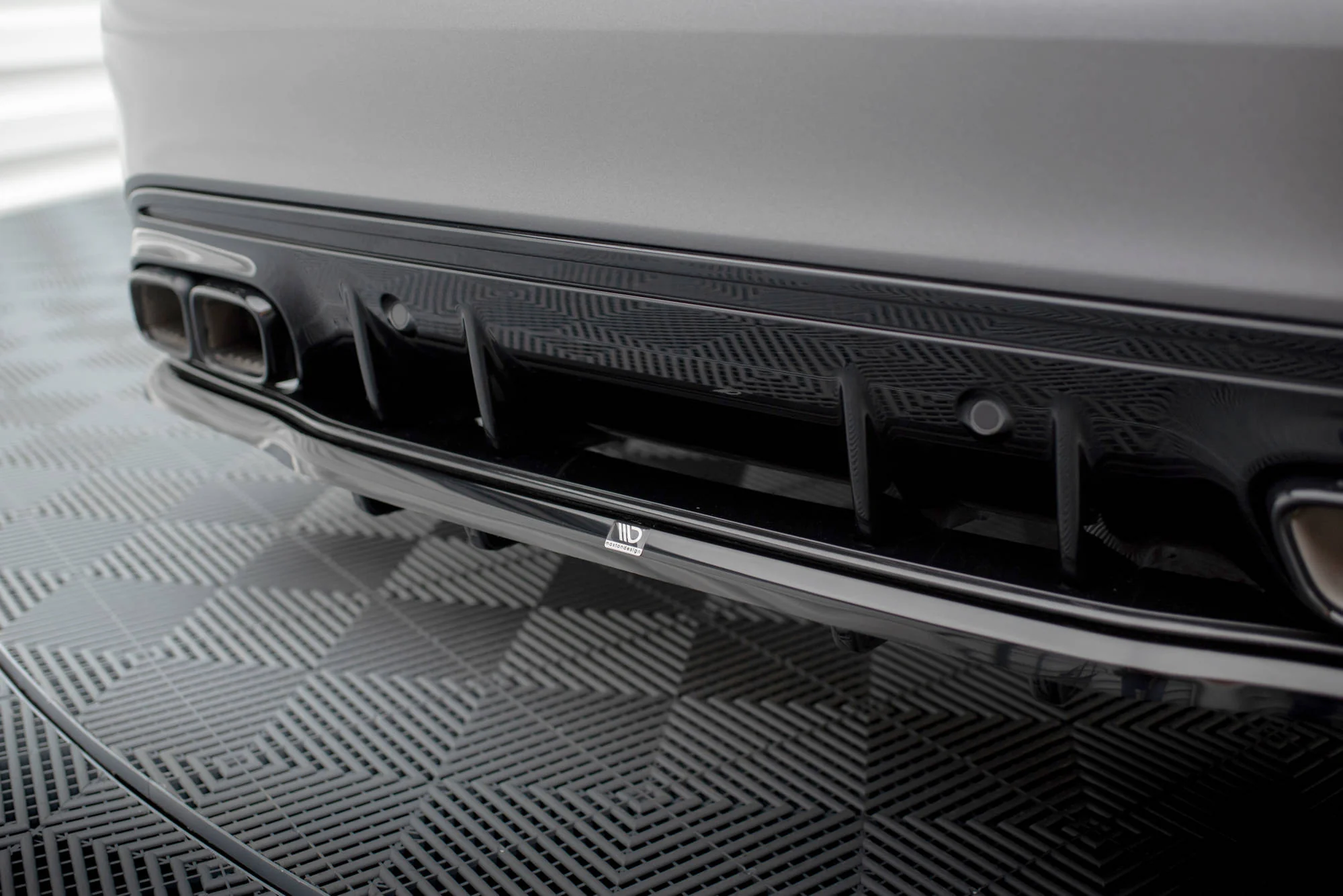 Splitter Tylny (Z Dyfuzorem) Mercedes-AMG C63 Sedan / Estate W205 Facelift - Image 2