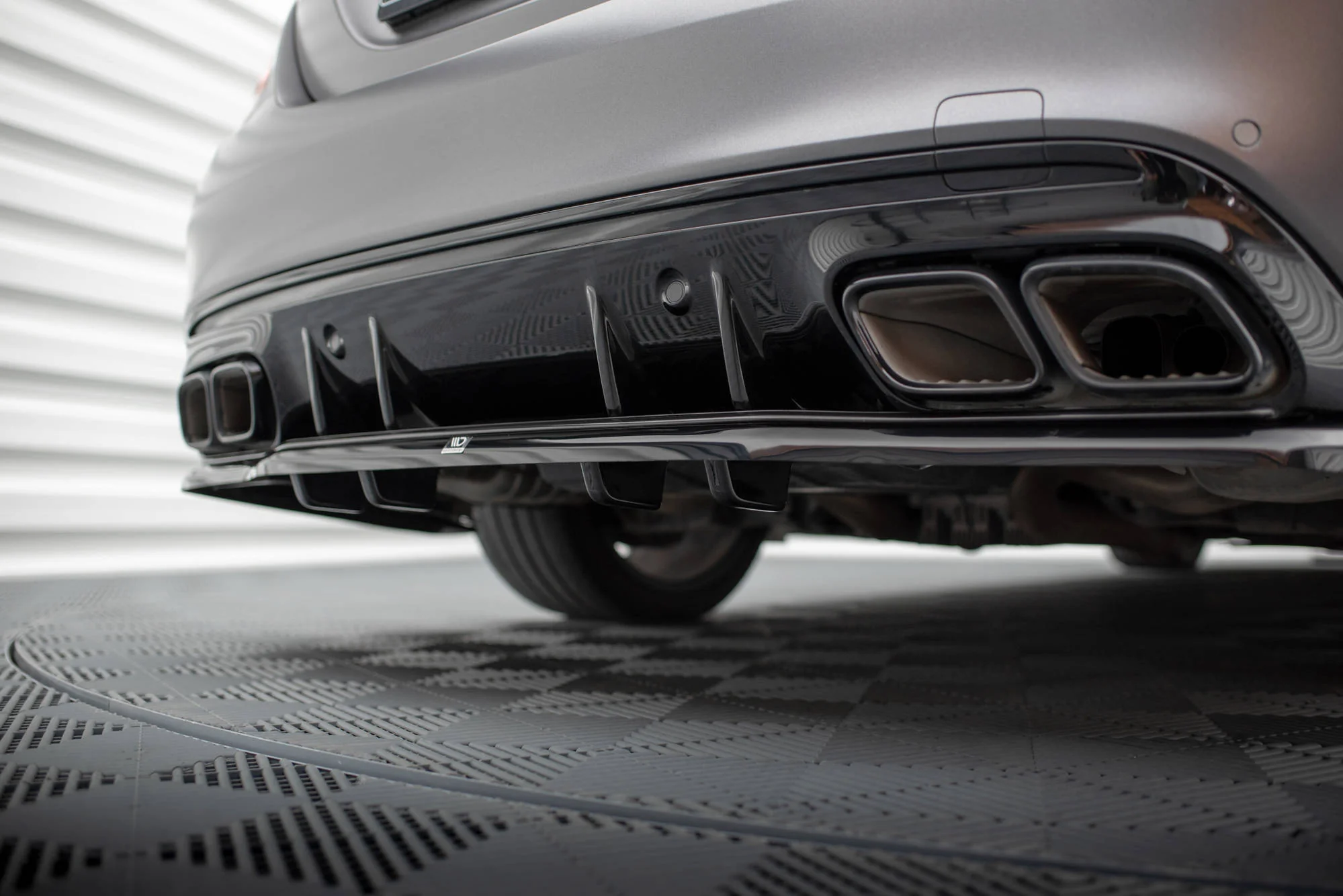 Splitter Tylny (Z Dyfuzorem) Mercedes-AMG C63 Sedan / Estate W205 Facelift - Image 3