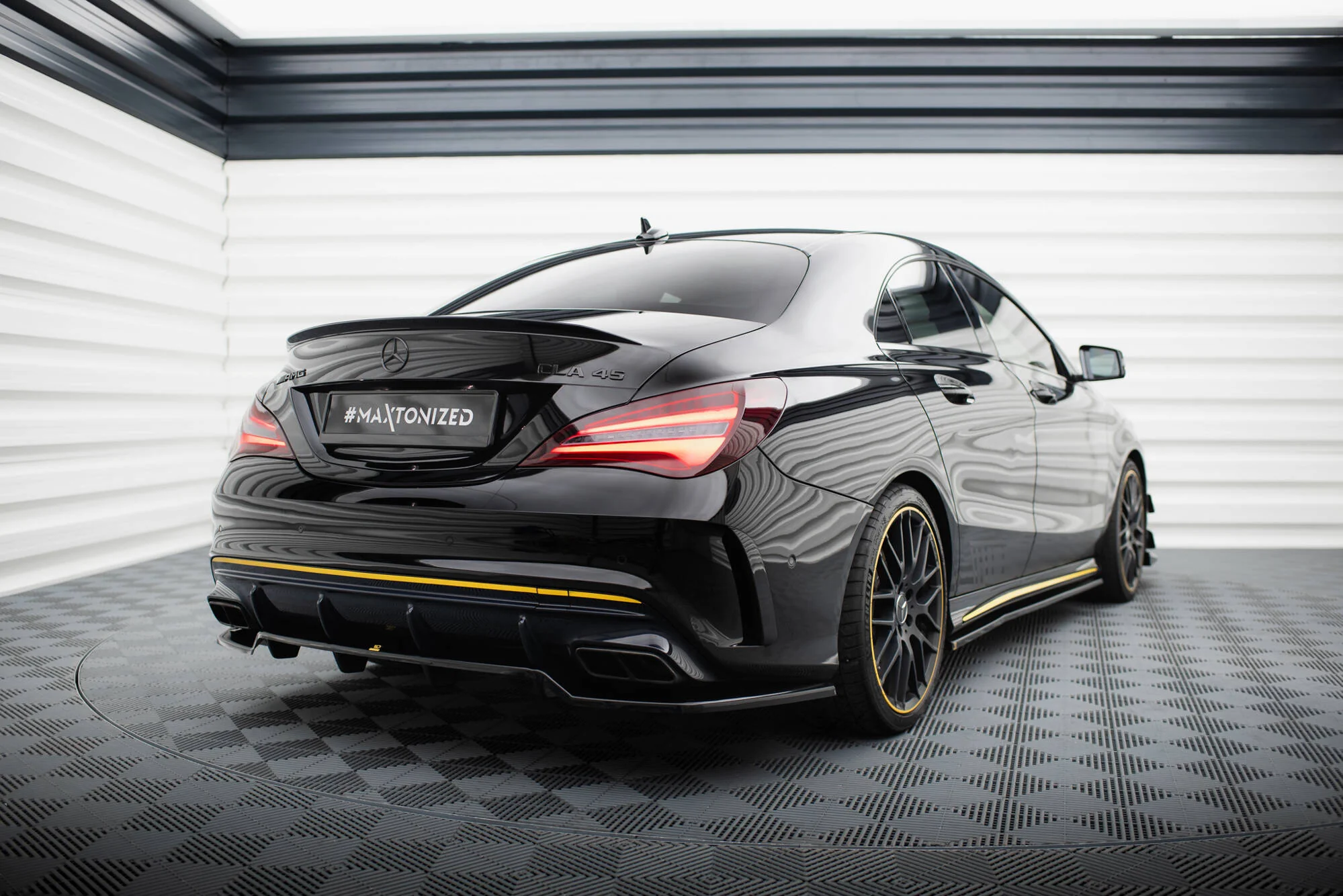 Splitter Tylny (Z Dyfuzorem) Mercedes-AMG CLA 45 C117 Facelift