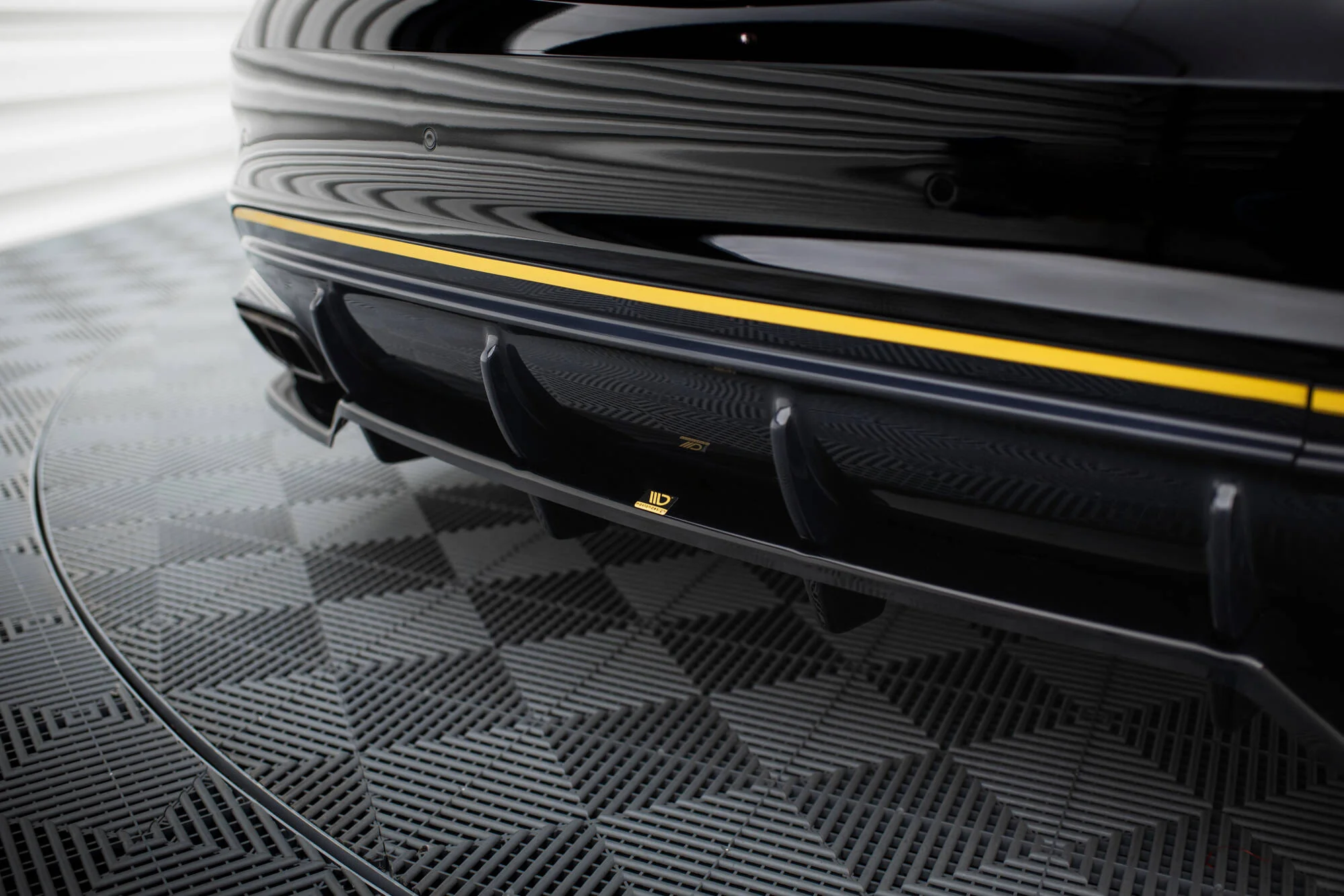 Splitter Tylny (Z Dyfuzorem) Mercedes-AMG CLA 45 C117 Facelift - Image 3