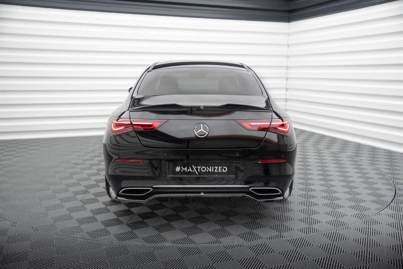 Splitter Tylny (Z Dyfuzorem) Mercedes-Benz CLA Coupe C118 - Image 2