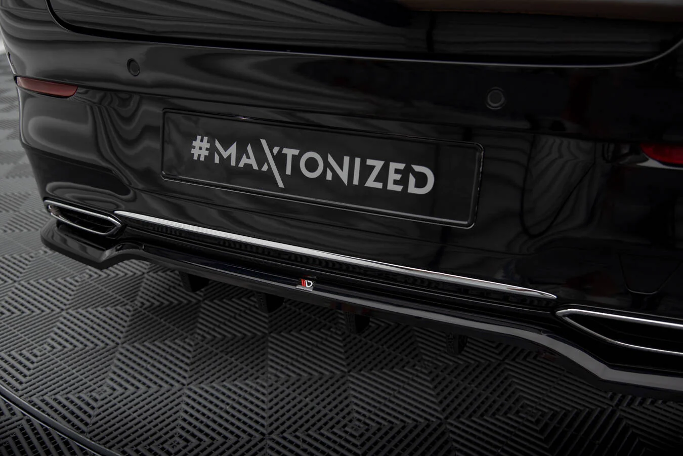 Splitter Tylny (Z Dyfuzorem) Mercedes-Benz CLA Coupe C118 - Image 4