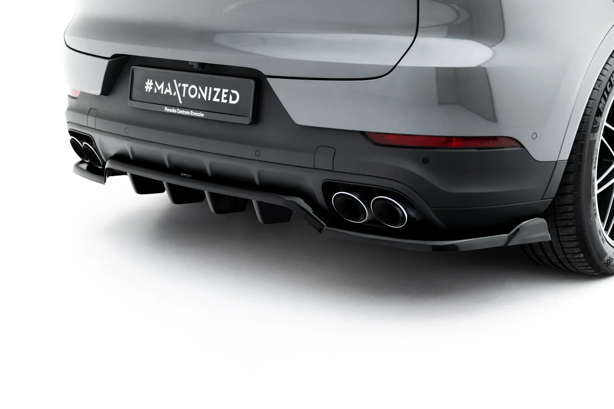 Splitter Tylny (Z Dyfuzorem) Porsche Cayenne SUV / Coupe Mk3 Facelift - Image 3