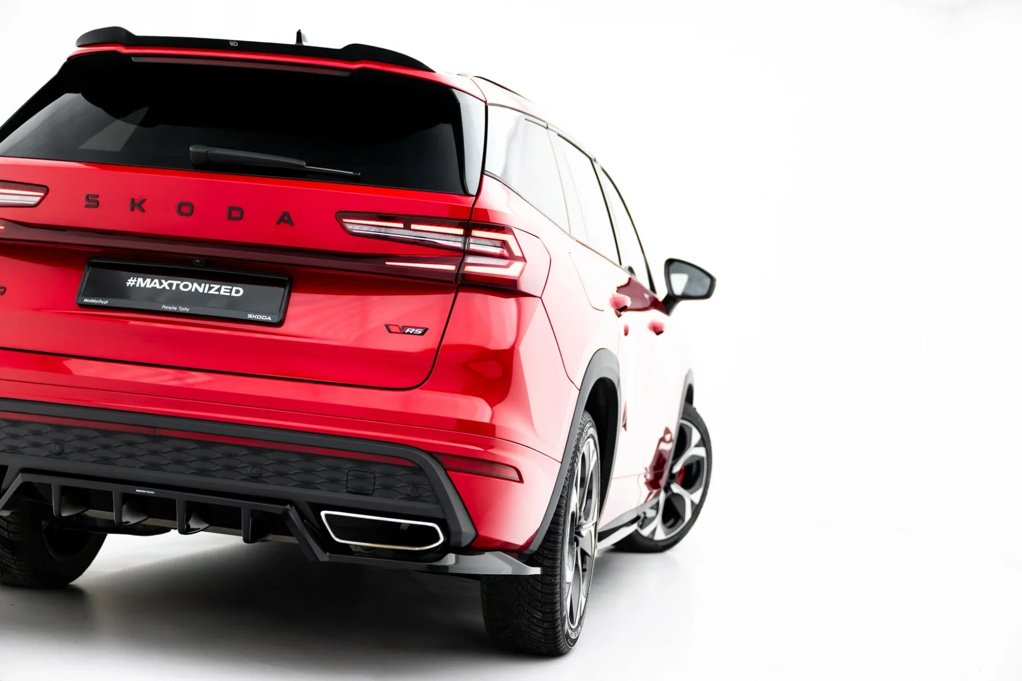 Splitter Tylny (Z Dyfuzorem) Skoda Kodiaq RS Mk2 - Image 3