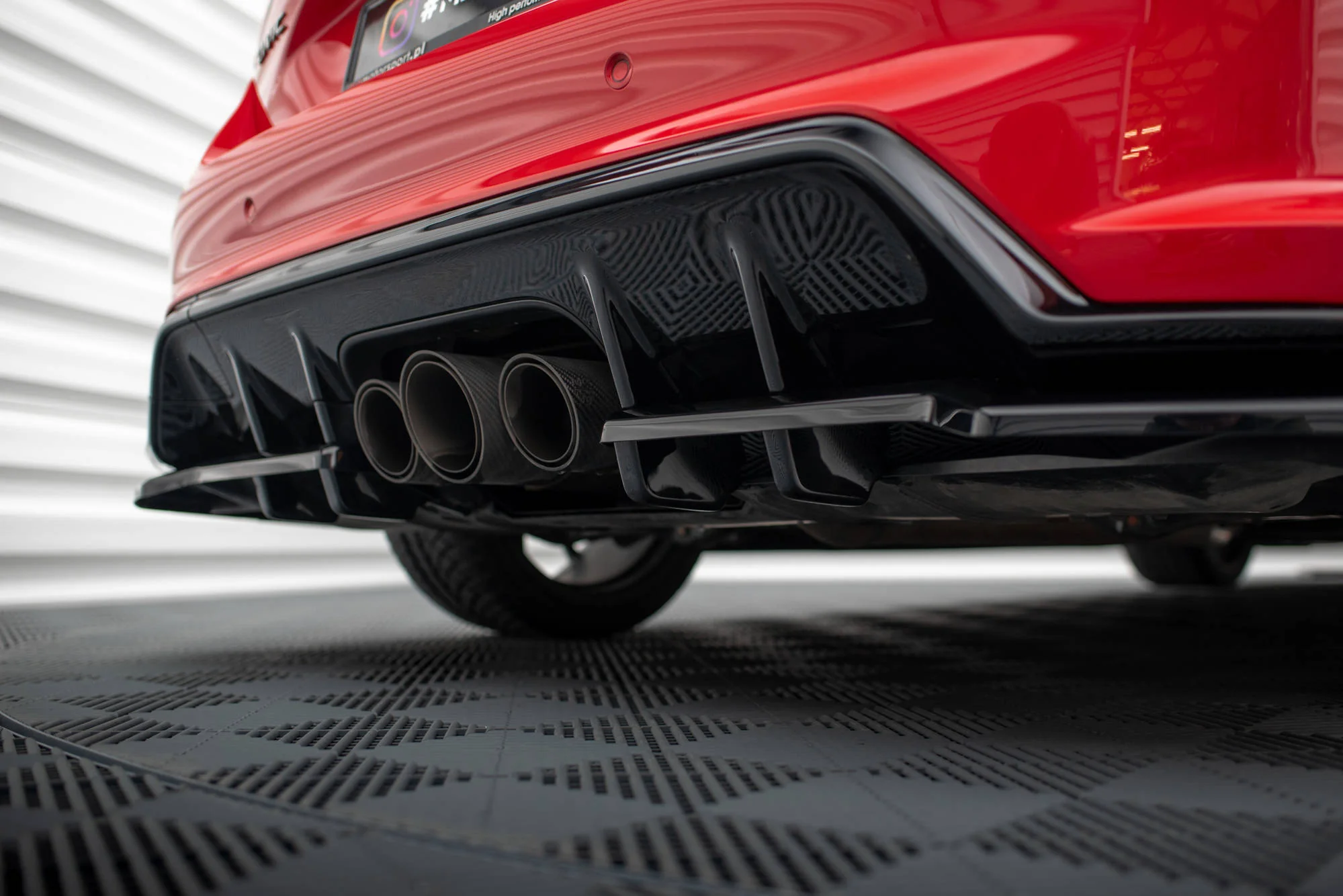 Splitter Tylny (Z Dyfuzorem) V.1 Honda Civic Type-R Mk 11 - Image 3