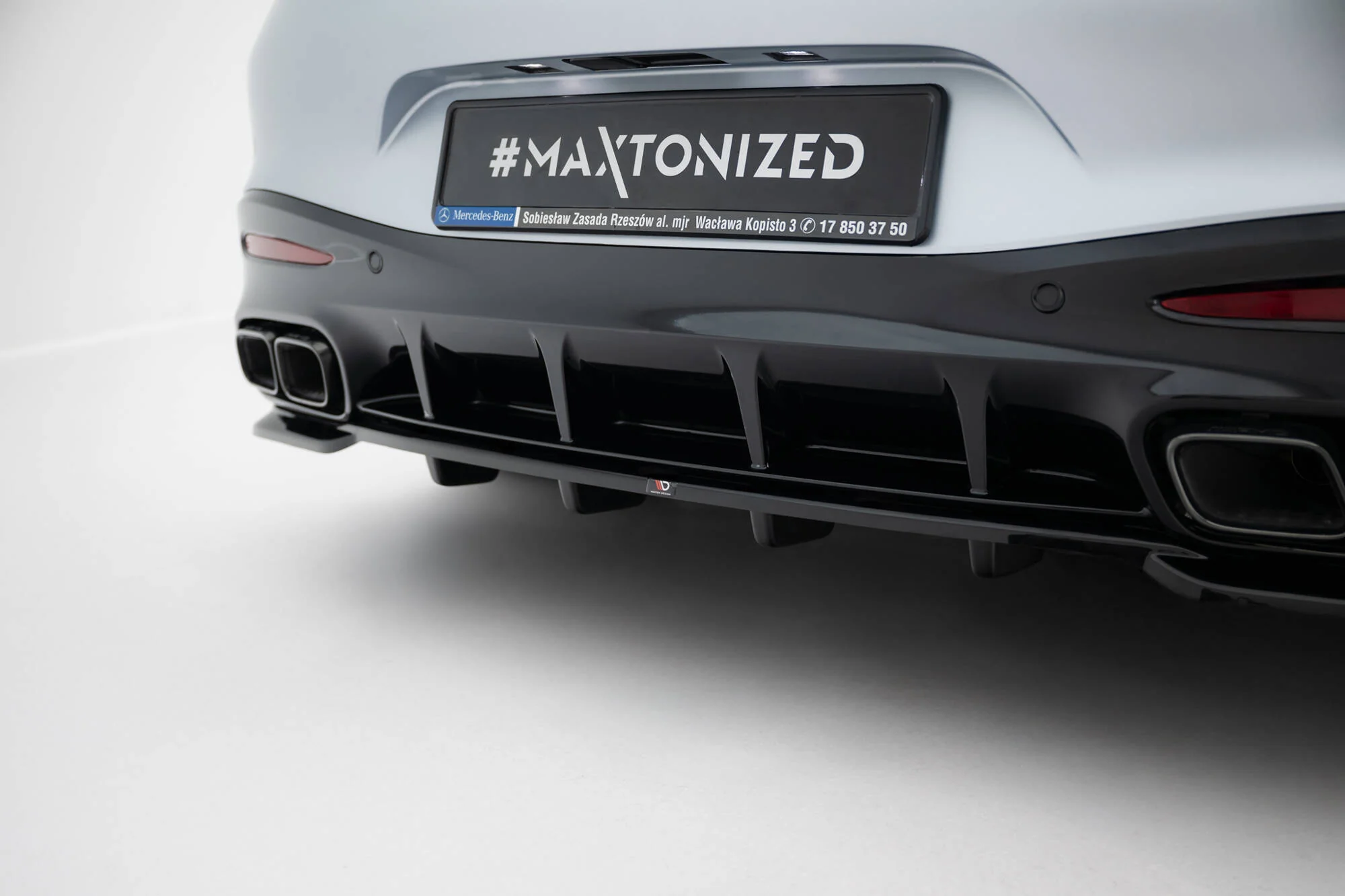 Splitter Tylny (Z Dyfuzorem) V.1 Mercedes-AMG GT 63 / 55 / 63 S E Performance C192 - Image 3