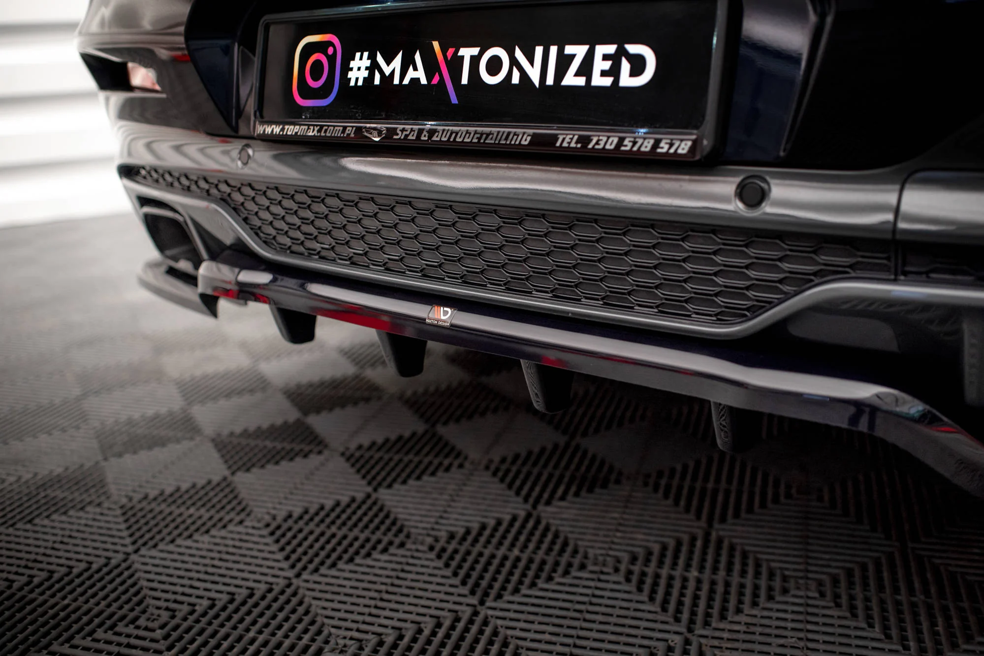 Splitter Tylny (Z Dyfuzorem) V.2 BMW X4 M40i G02 - Image 3