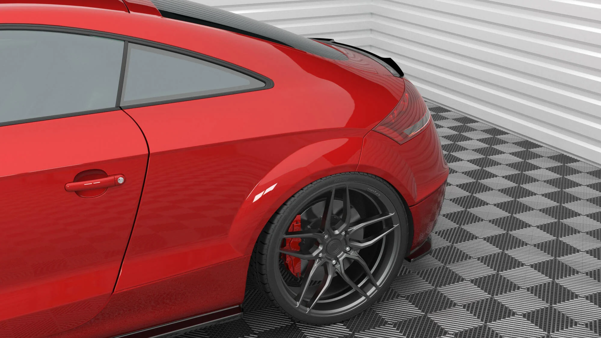 Splittery Tylne Boczne Audi TT 3.2 V6 8J - Image 2