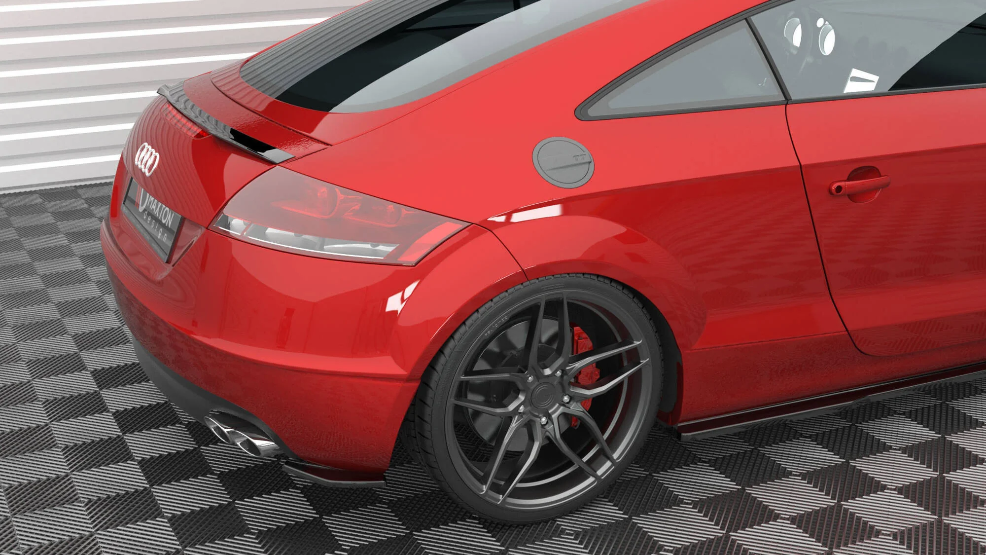 Splittery Tylne Boczne Audi TT 3.2 V6 8J - Image 6