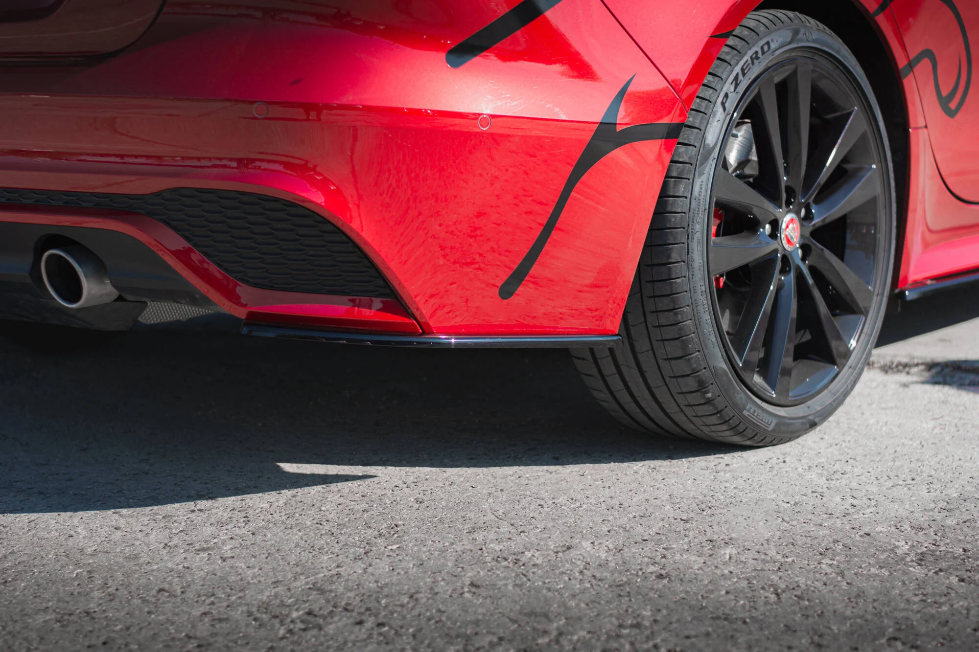 Splittery Tylne Boczne Jaguar XE R-Dynamic X760 Facelift