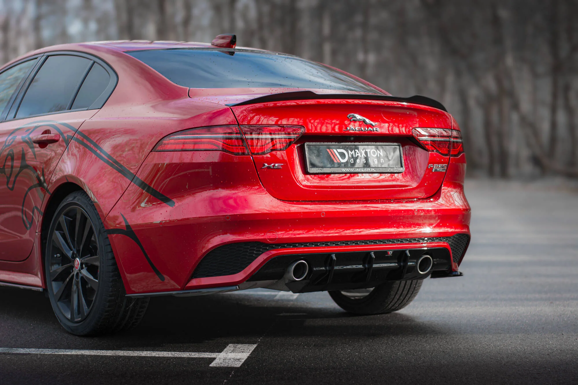 Splittery Tylne Boczne Jaguar XE R-Dynamic X760 Facelift - Image 2