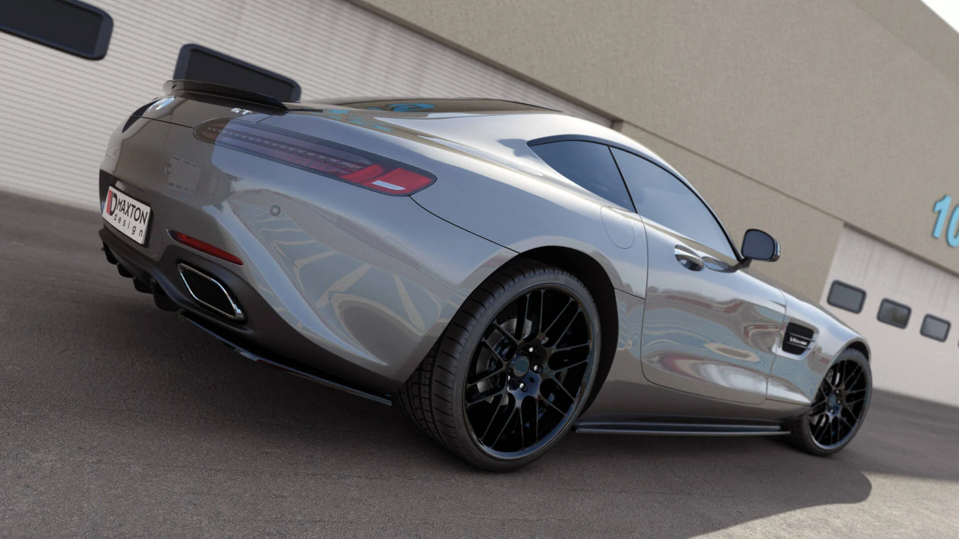 Splittery Tylne Boczne Mercedes-AMG GT / GT S C190 Facelift - Image 4