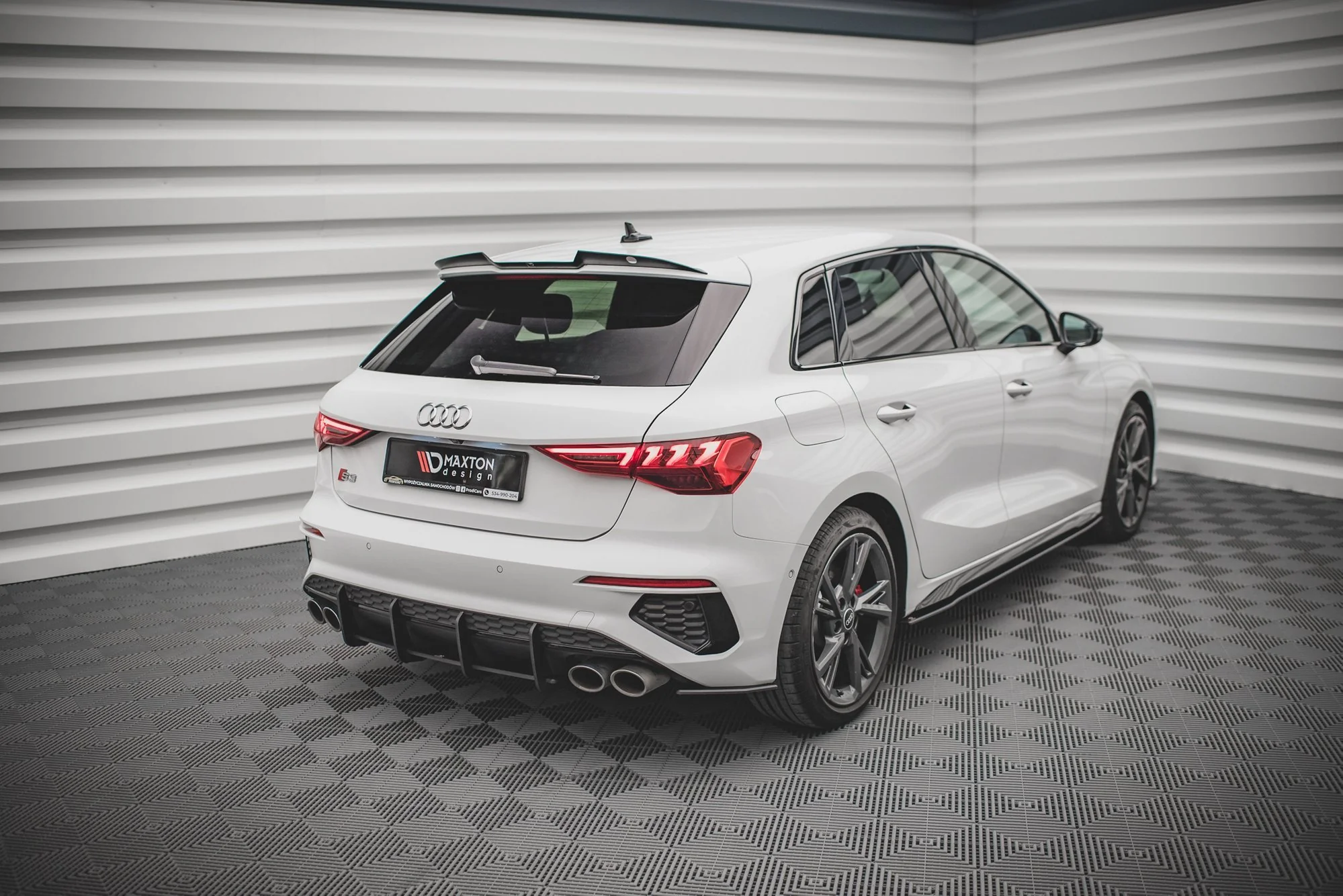 Splittery Tylne Boczne Street Pro Audi S3 Sportback 8Y - Image 2
