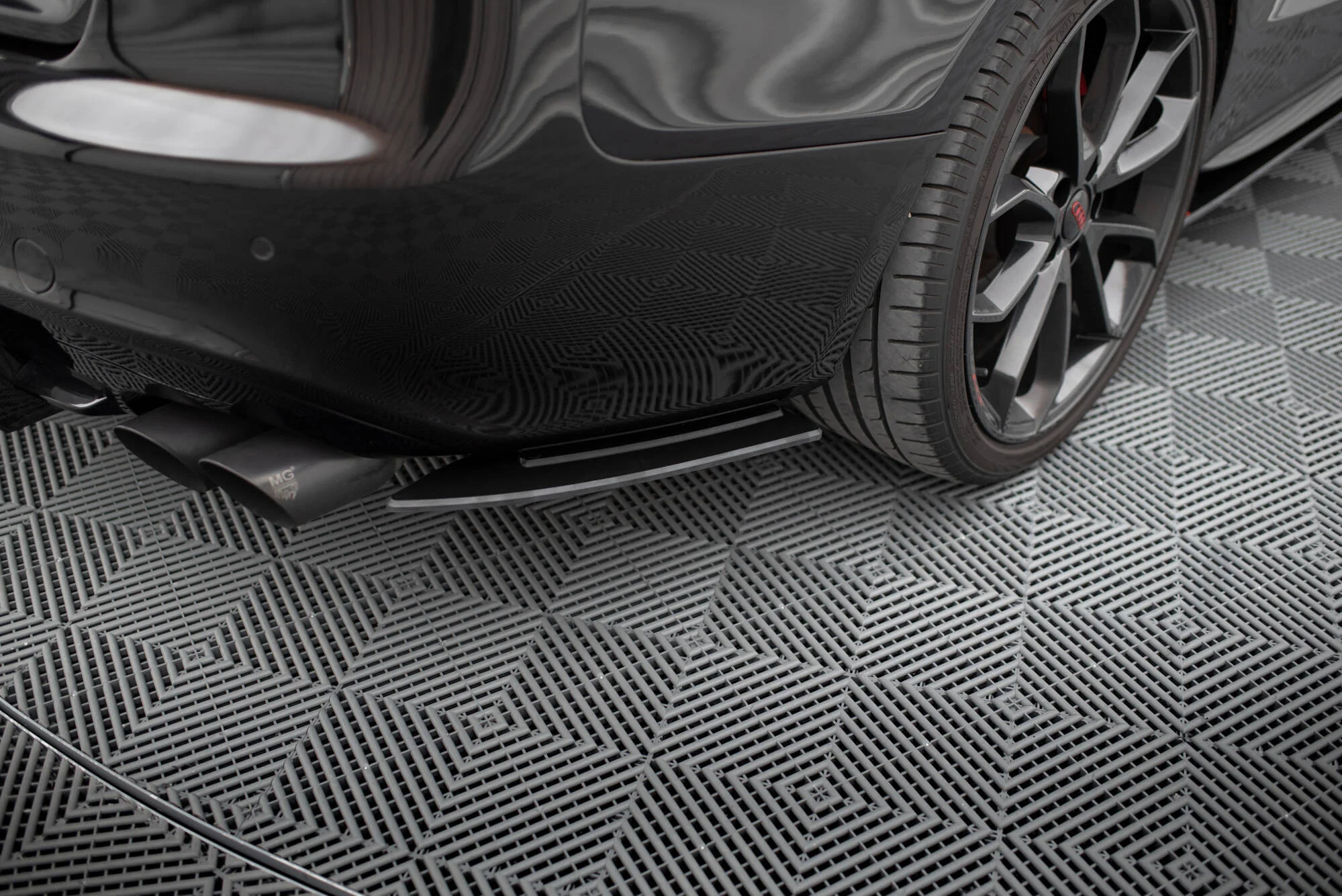 Splittery Tylne Boczne Street Pro Audi S5 / A5 S-Line Coupe / Cabriolet 8T