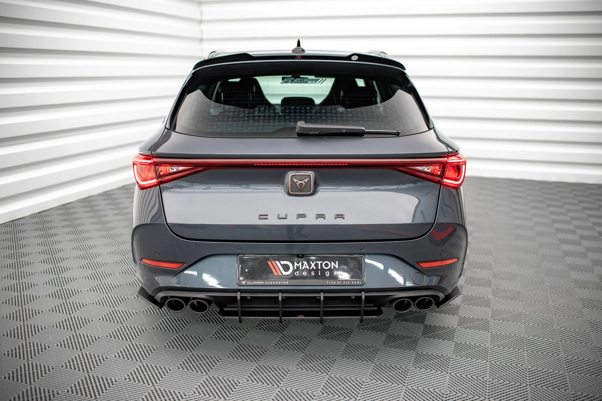 Splittery Tylne Boczne Street Pro Cupra Leon ST Mk1 - Image 2