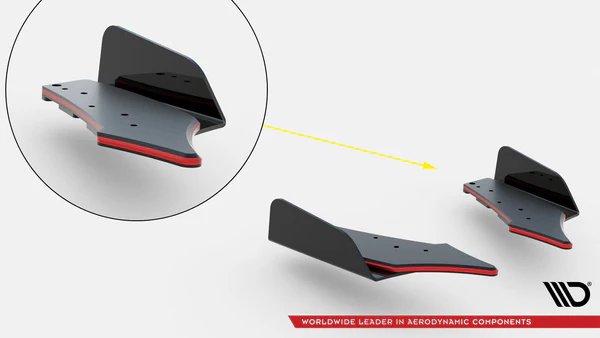 Splittery Tylne Boczne Street Pro + Flaps Audi RS3 8V Sportback - Image 9