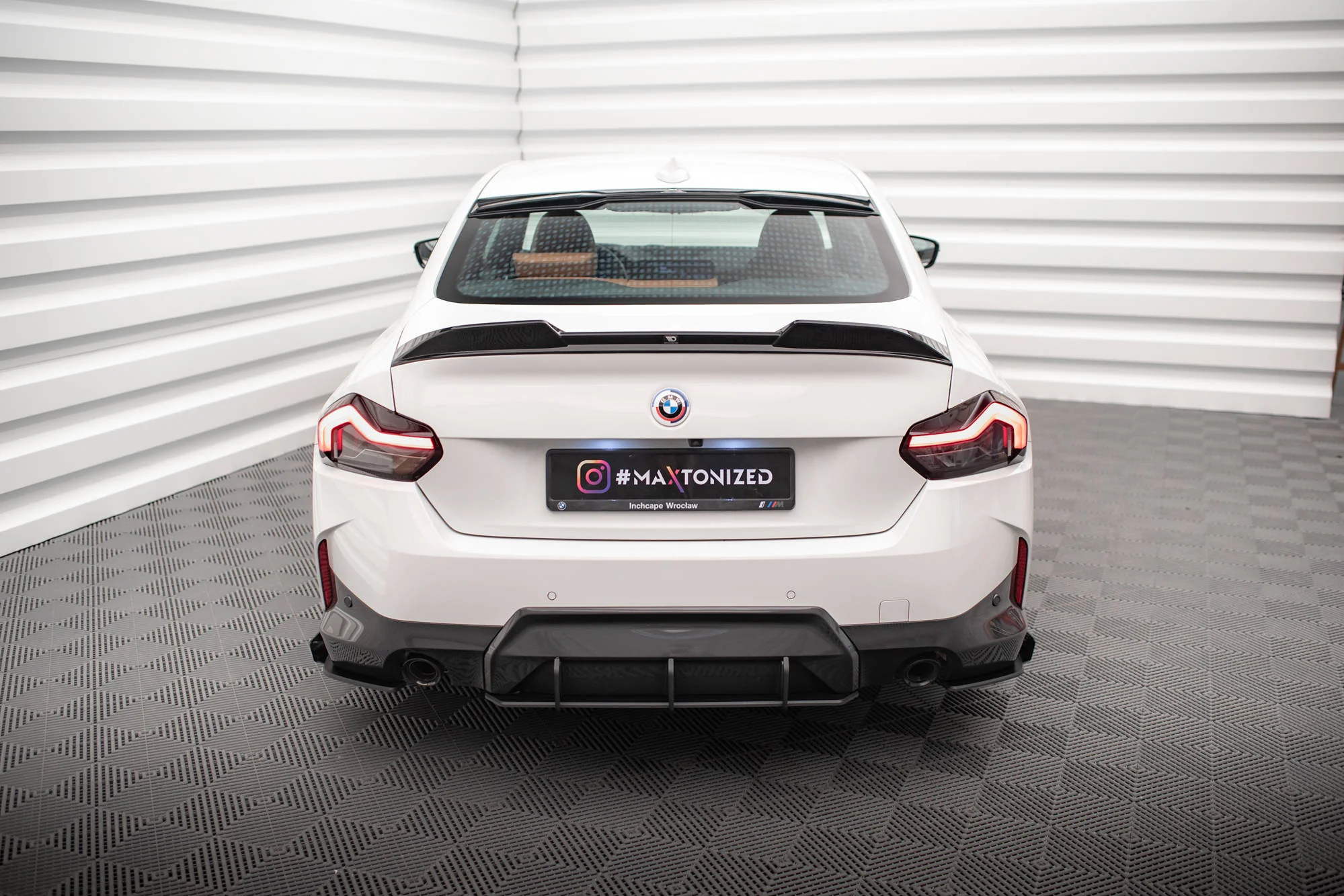 Splittery Tylne Boczne Street Pro + Flaps BMW 2 Coupe M-Pack G42 - Image 2