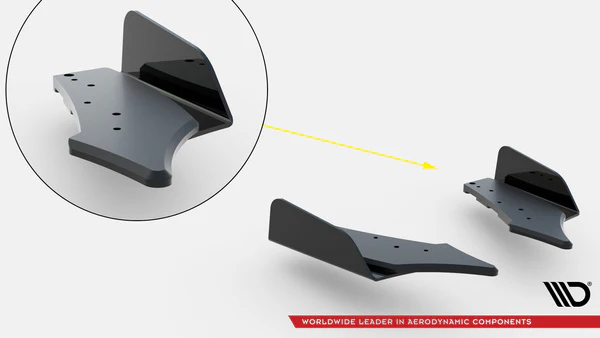 Splittery Tylne Boczne Street Pro + Flaps BMW M2 F87 - Image 6