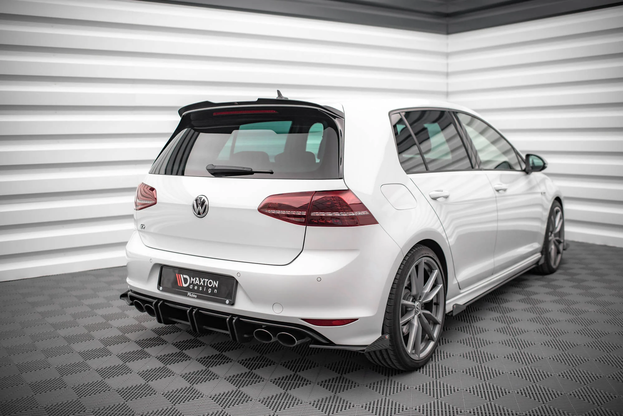 Splittery Tylne Boczne Street Pro + Flaps Volkswagen Golf R Mk7 - Image 2