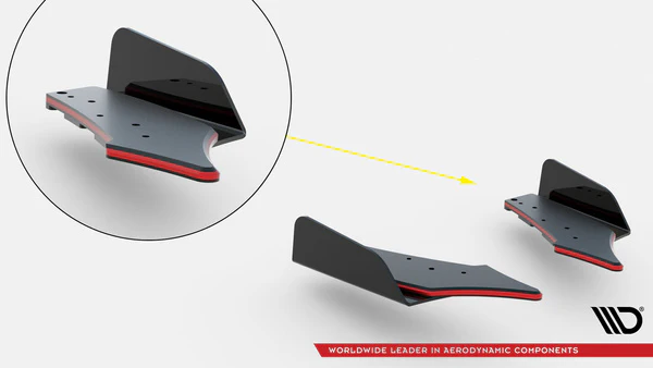 Splittery Tylne Boczne Street Pro + Flaps Volkswagen Golf R Mk7 - Image 6