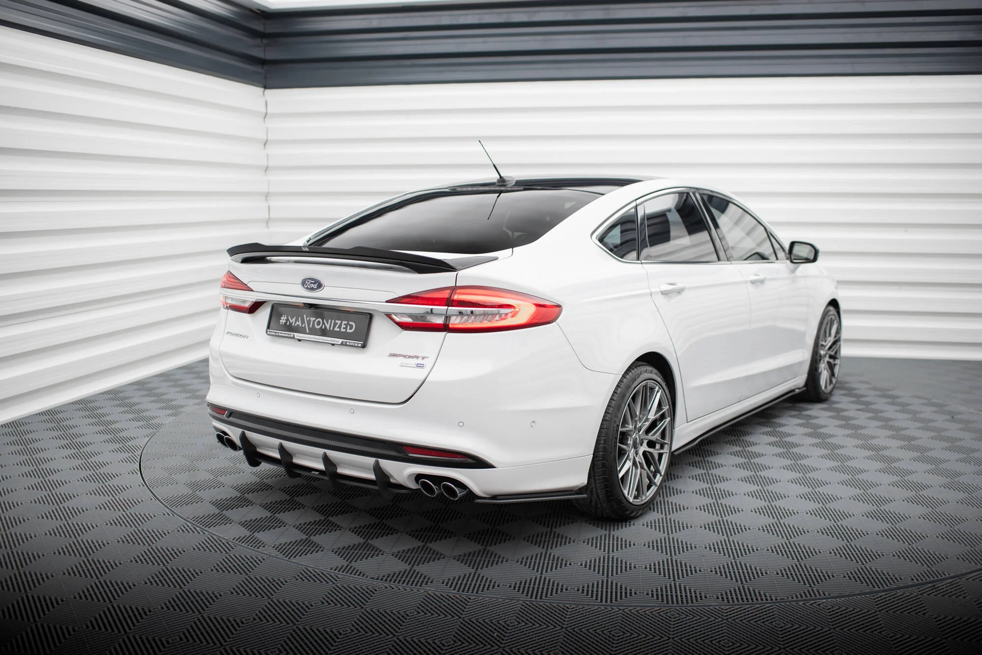 Splittery Tylne Boczne Street Pro Ford Mondeo Sport Mk5 Facelift / Fusion Sport Mk2 Facelift - Image 2