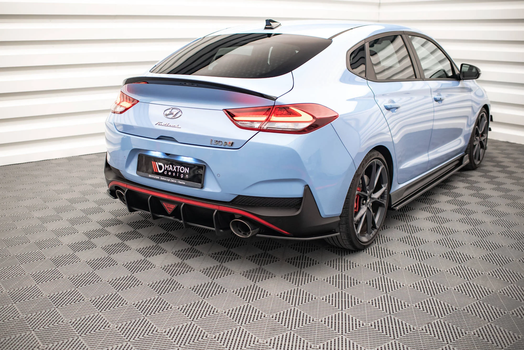 Splittery Tylne Boczne Street Pro Hyundai I30 N Fastback Mk3 Facelift - Image 3