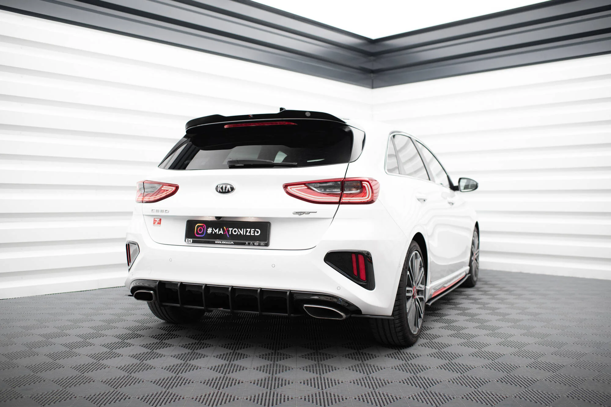 Splittery Tylne Boczne Street Pro Kia Ceed GT Mk3 - Image 4