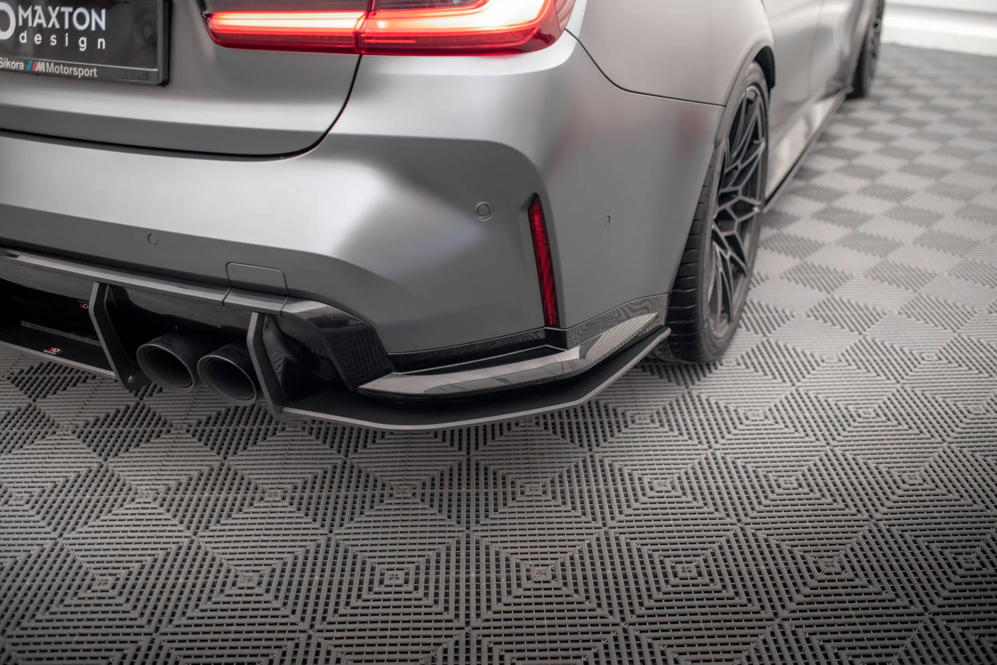 Splittery Tylne Boczne Street Pro V.1 BMW M3 Sedan / Touring G80 / G81