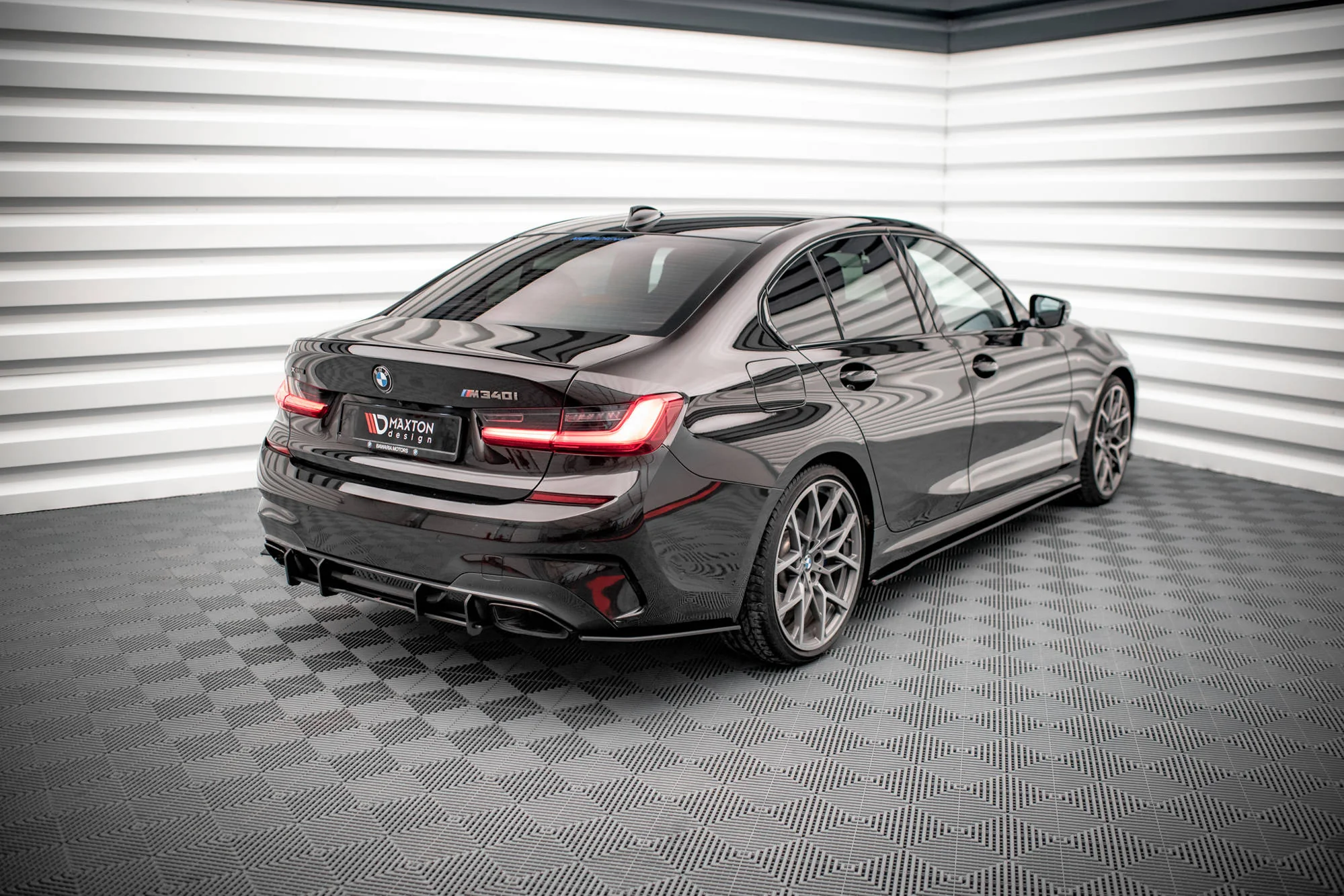 Splittery Tylne Boczne Street Pro V.1 BMW M340i G20 / G21 - Image 2