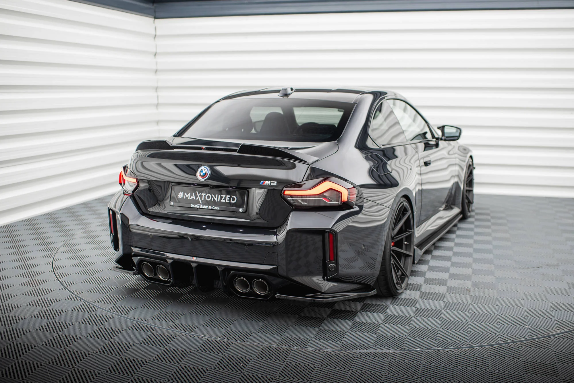 Splittery Tylne Boczne V.5 (Do dokładki V.2) BMW M2 G87 - Image 2